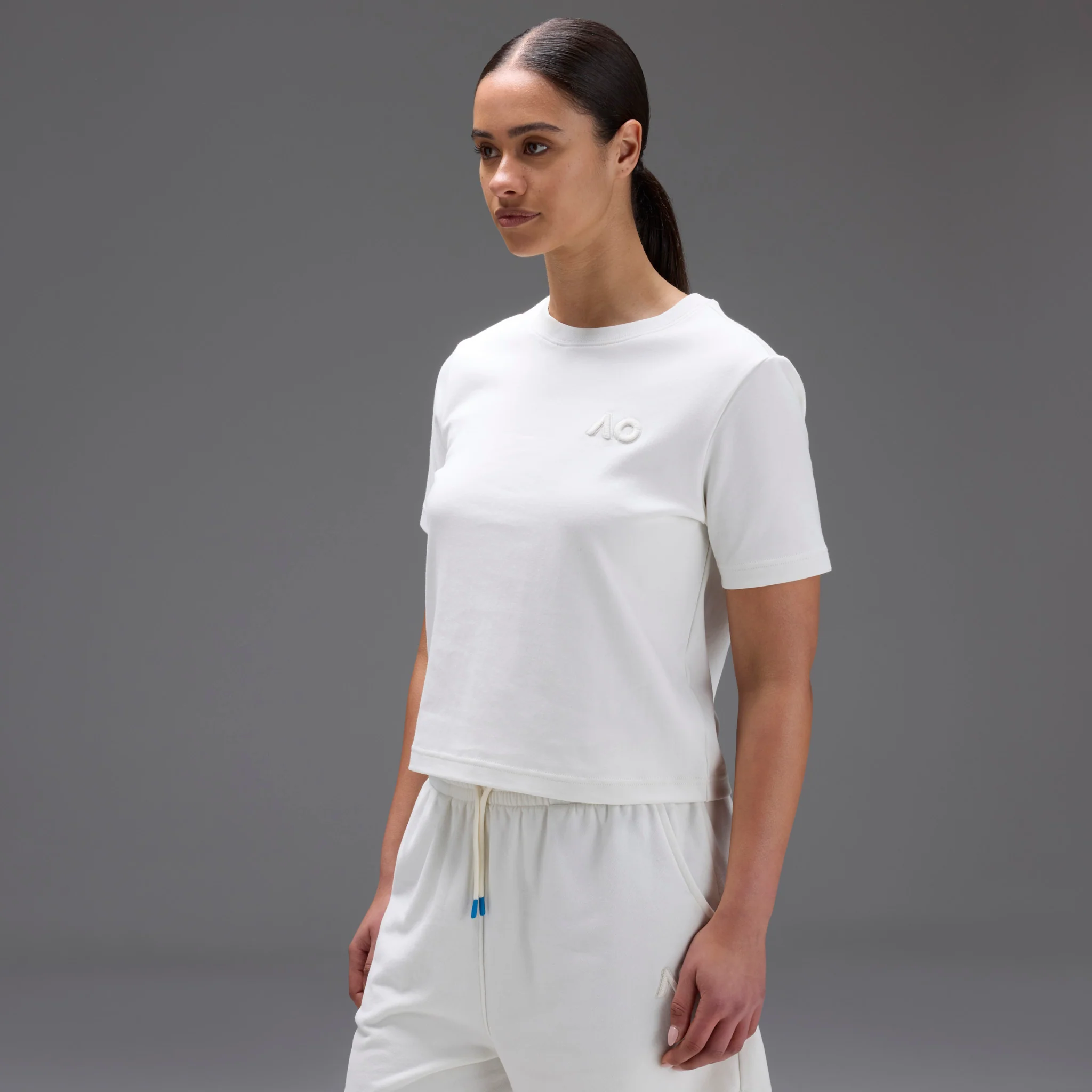 Women's Australian Open T-Shirt White - Image 4