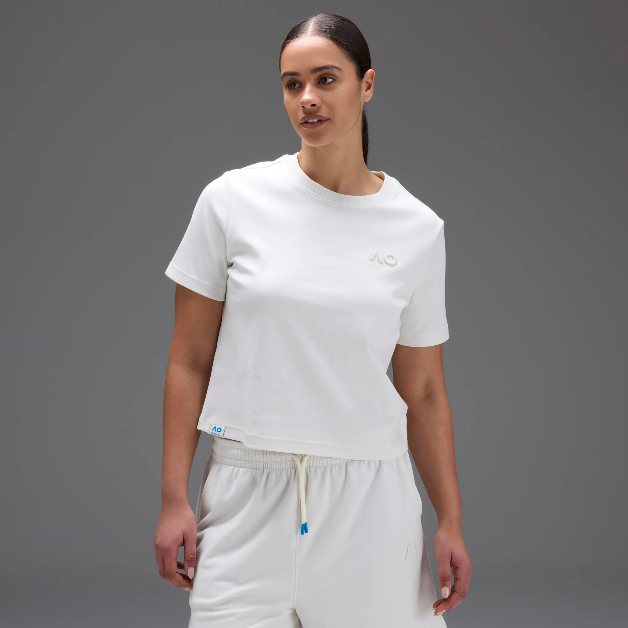 Women's Australian Open T-Shirt White - Image 6
