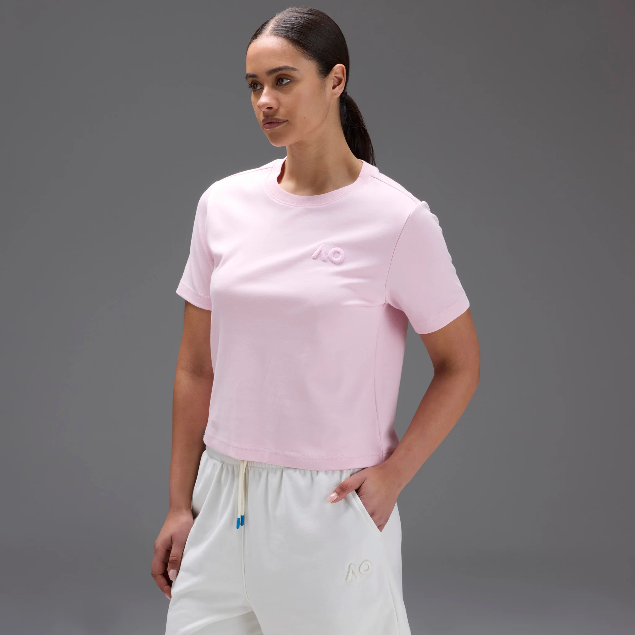 Women's Australian Open T-Shirt Pink - Image 4