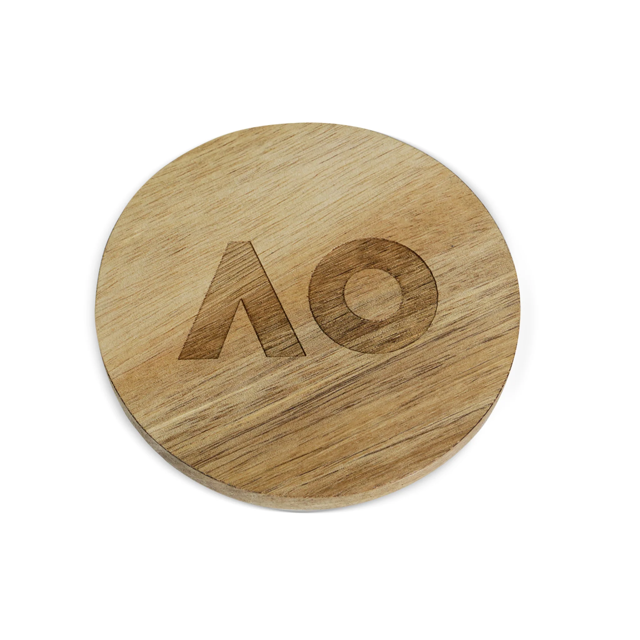 AO Wooden Coasters 4Pk - Image 2