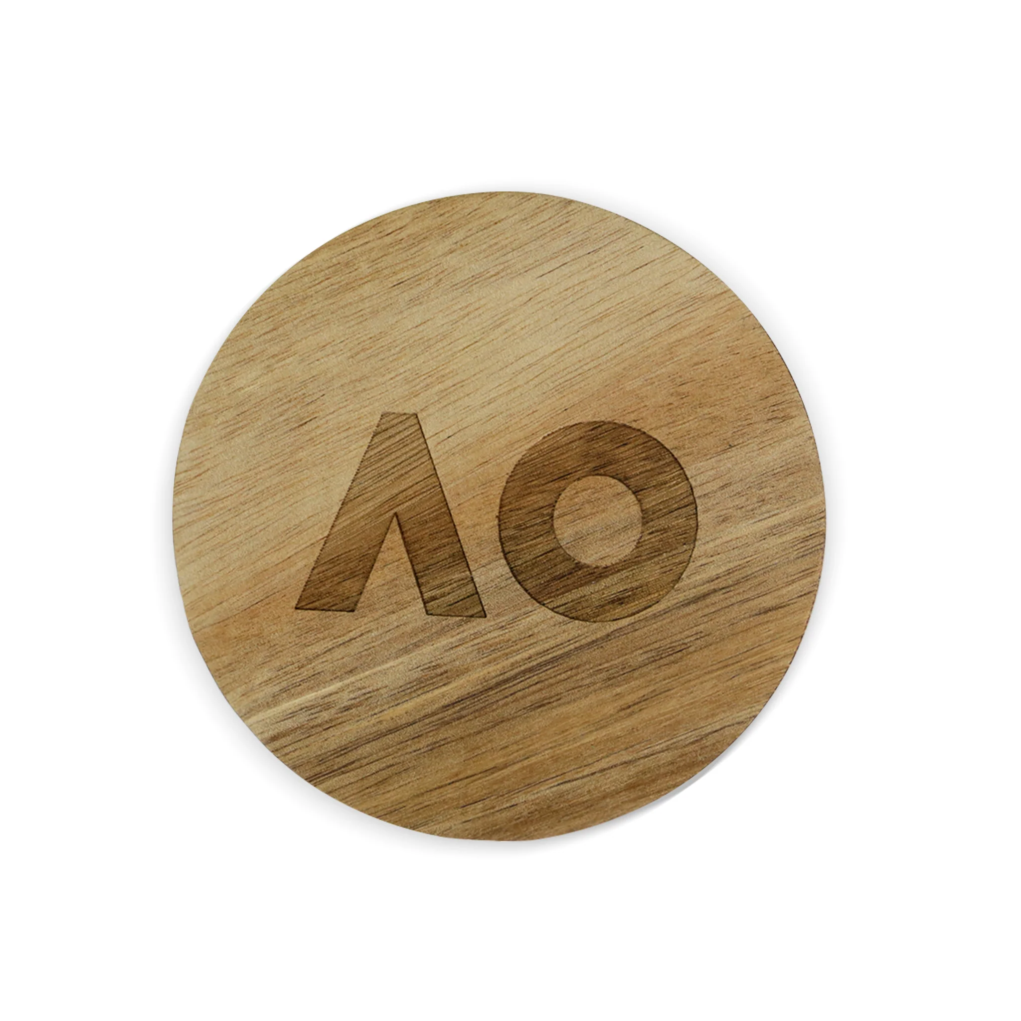 AO Wooden Coasters 4Pk - Image 4