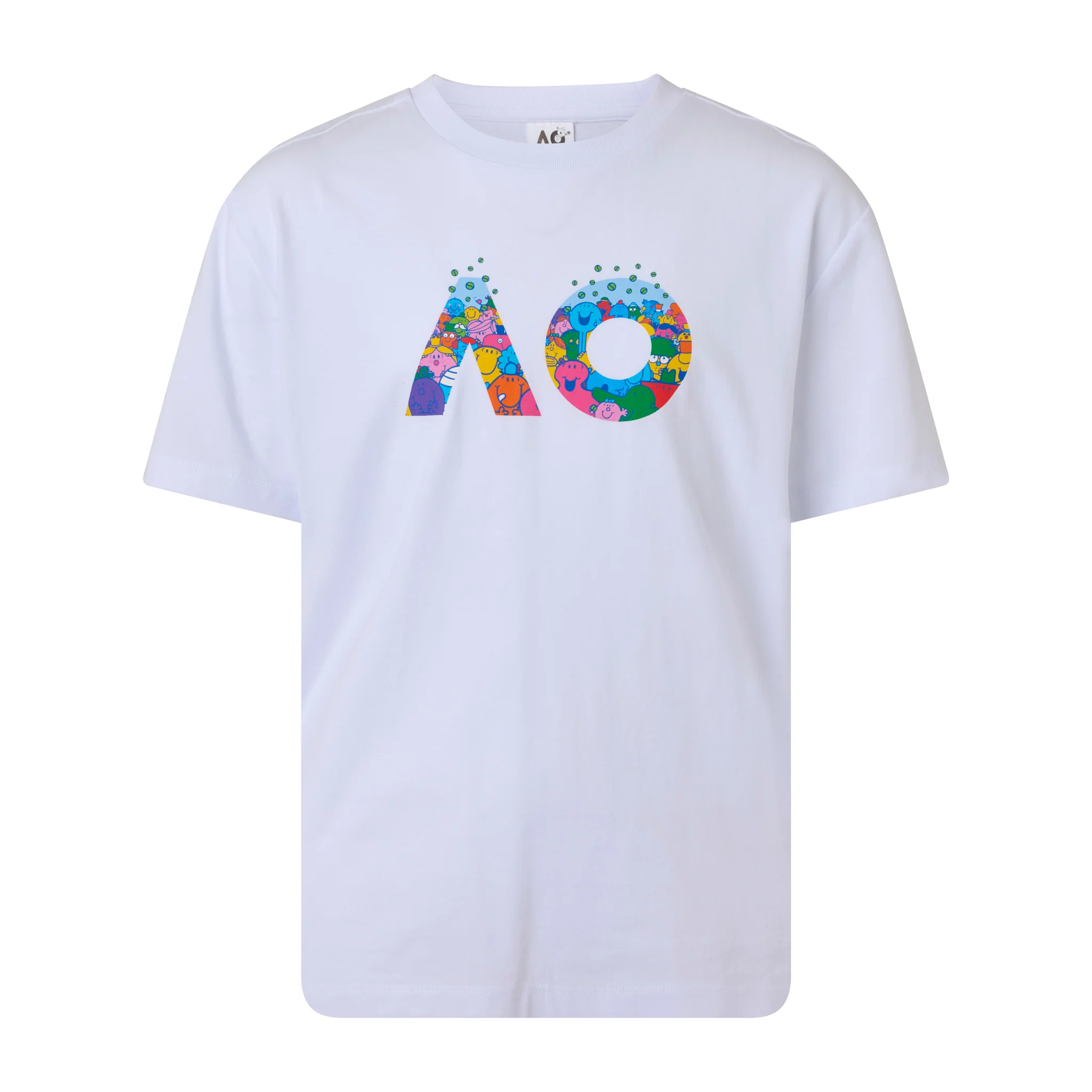 AO X Mr. Men Little Miss Kids Logo Tee