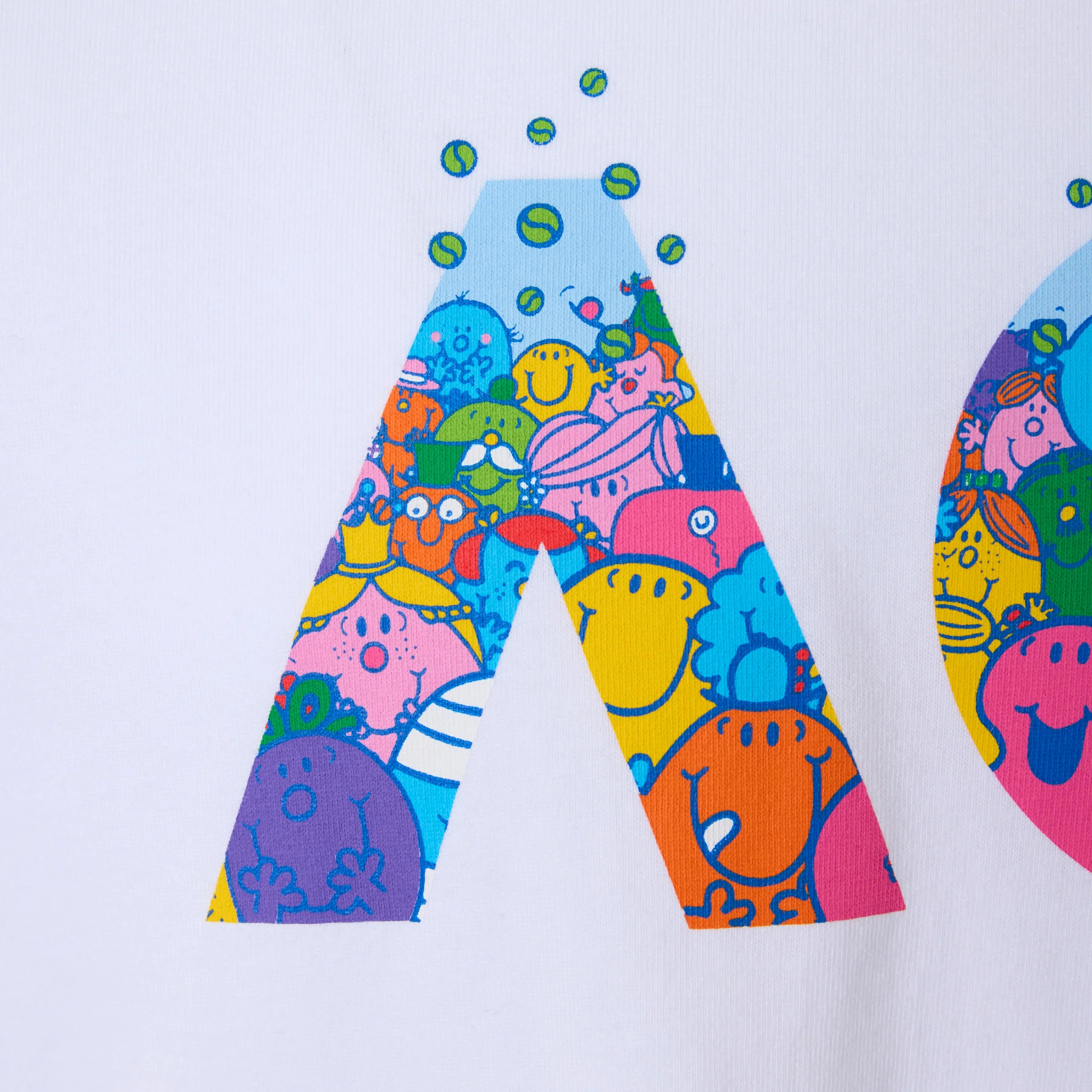 AO X Mr. Men Little Miss Kids Logo Tee - Image 3