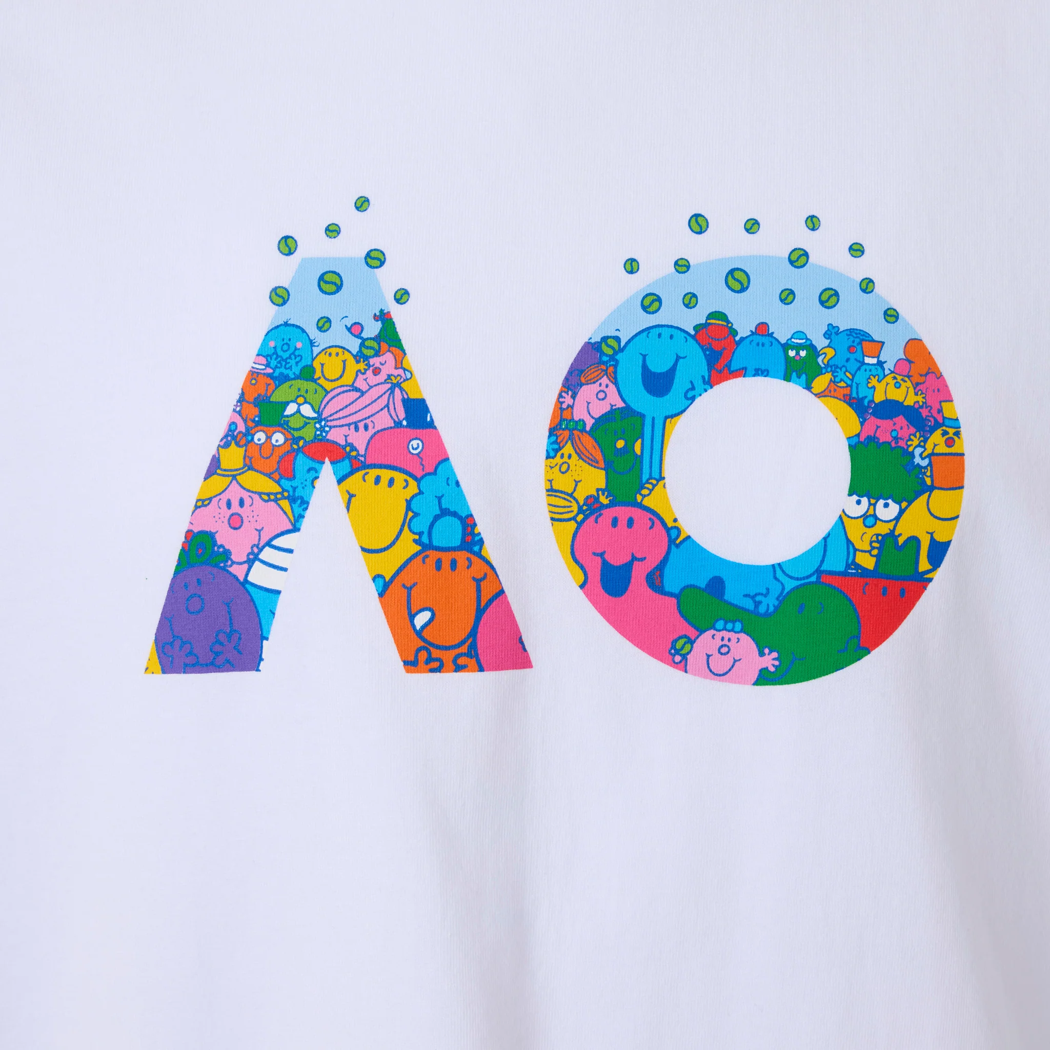 AO X Mr. Men Little Miss Kids Logo Tee - Image 4