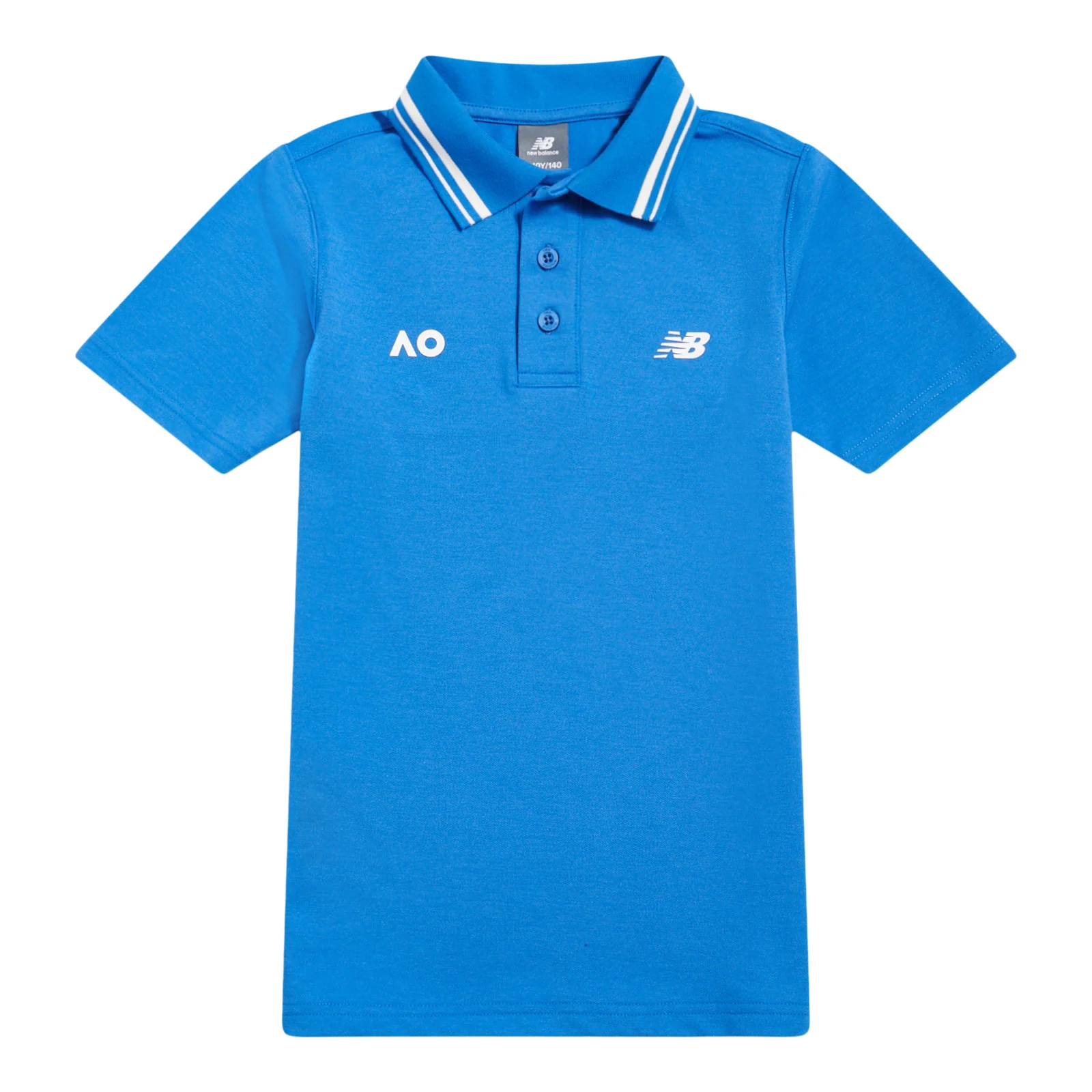 Boys Australian Open Performance Polo Blue
