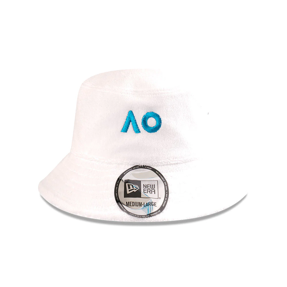 Australian Open Lifestyle Bucket Hat White