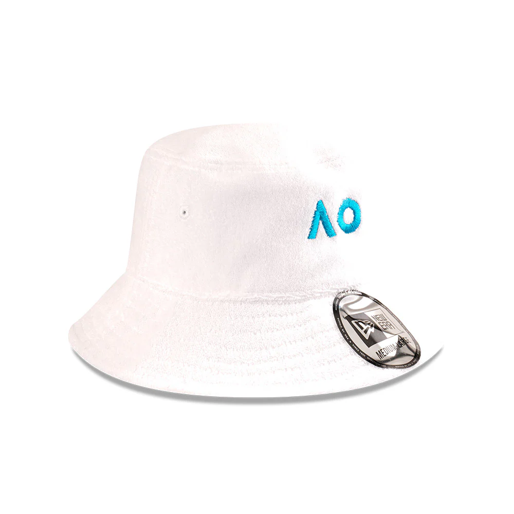 Australian Open Lifestyle Bucket Hat White - Image 4