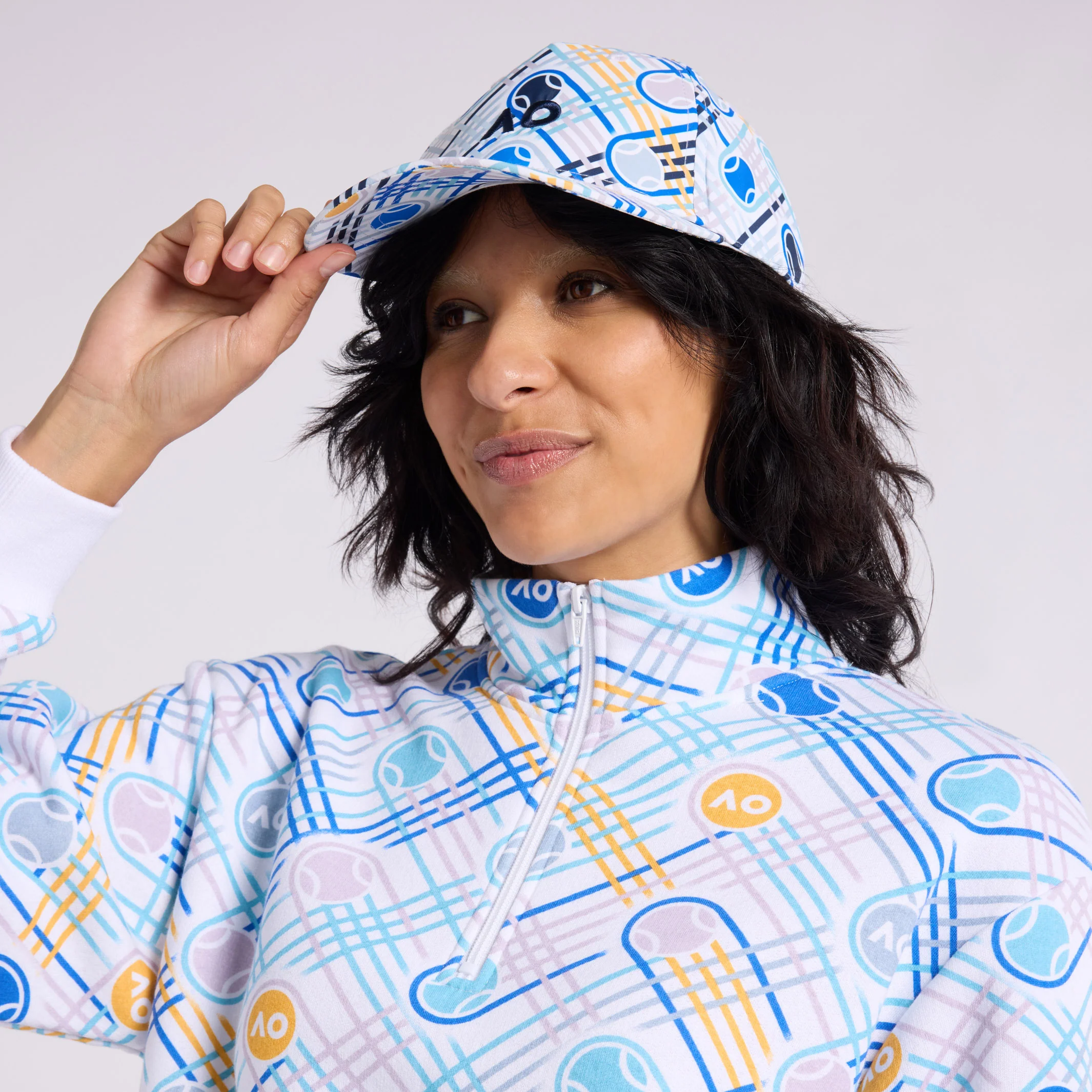 Cap Geometric Print - Image 4