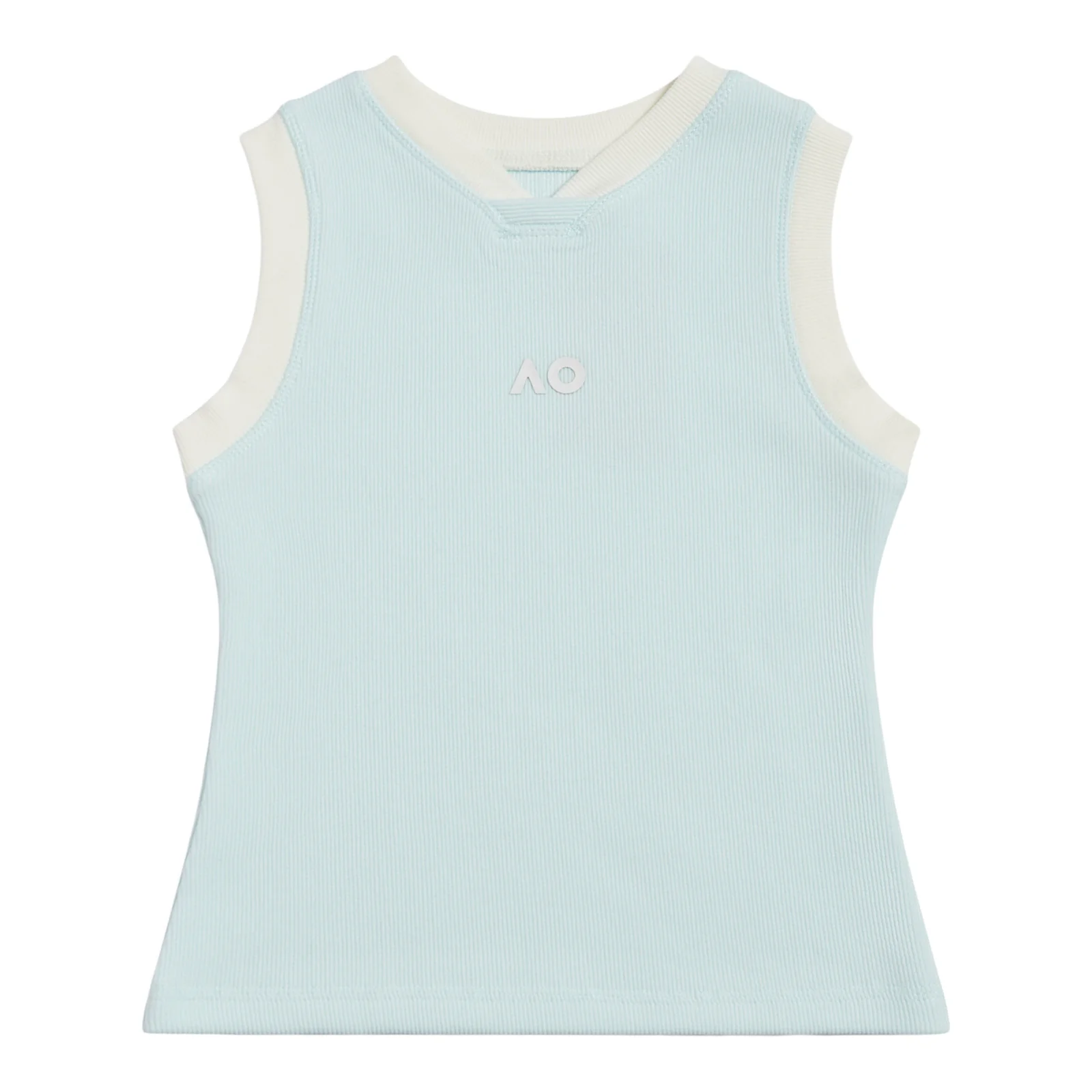 Girls Australian Open Tournament Tank Light Blue