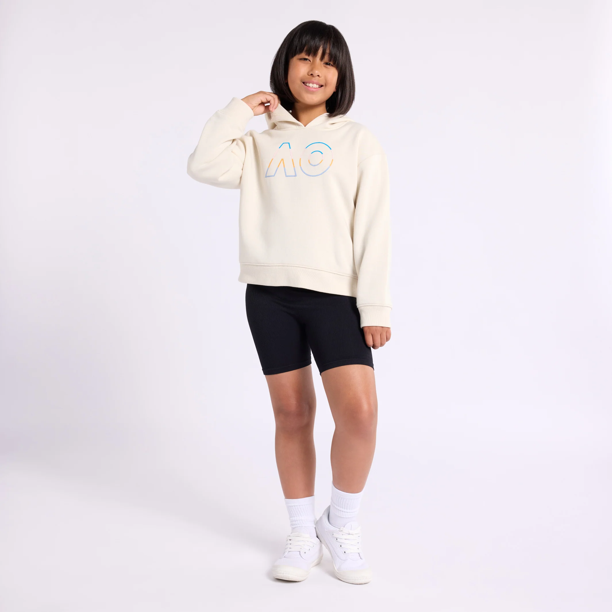 Girl's Hoodie AO Logo - Image 3