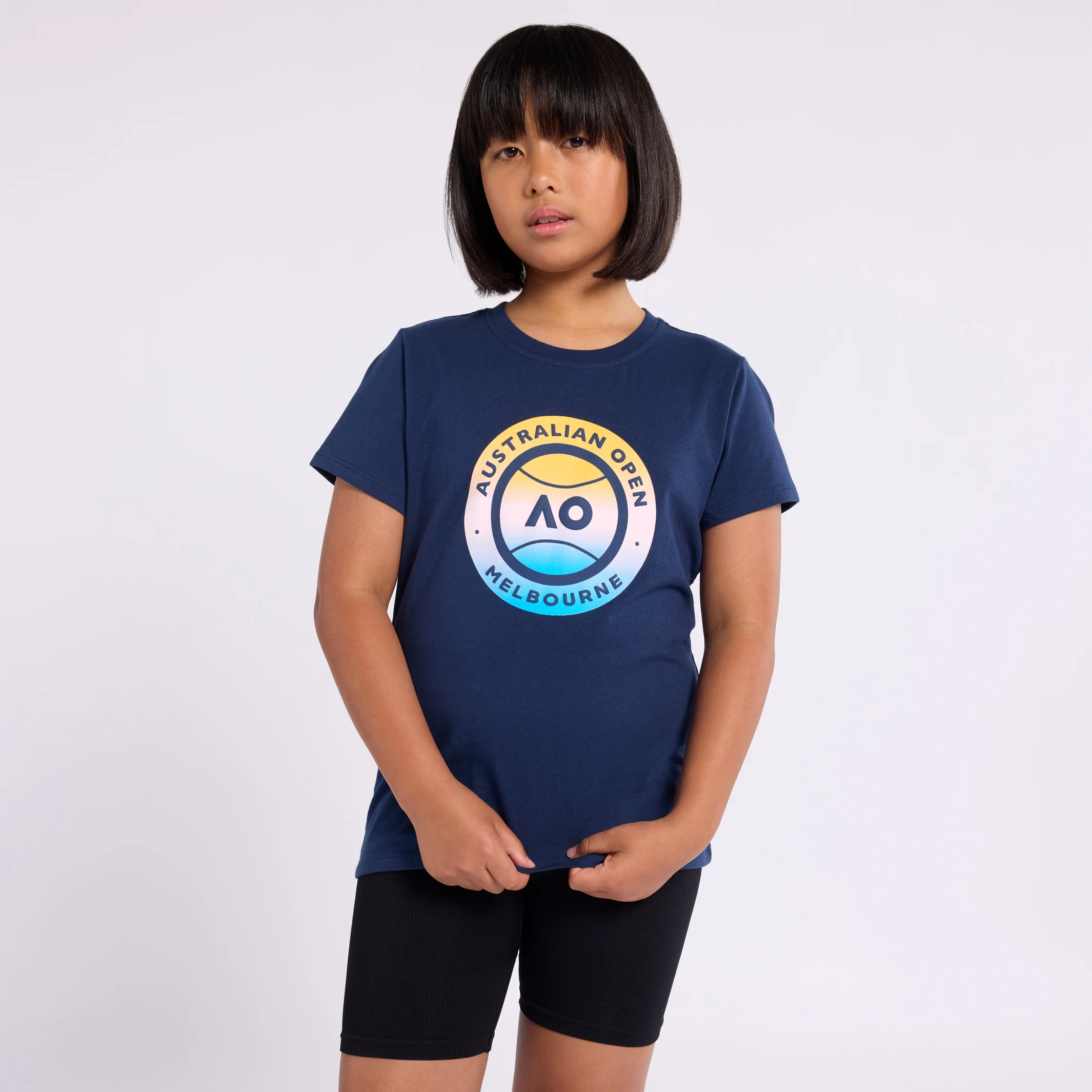 Girl's T-Shirt Round Logo - Image 2