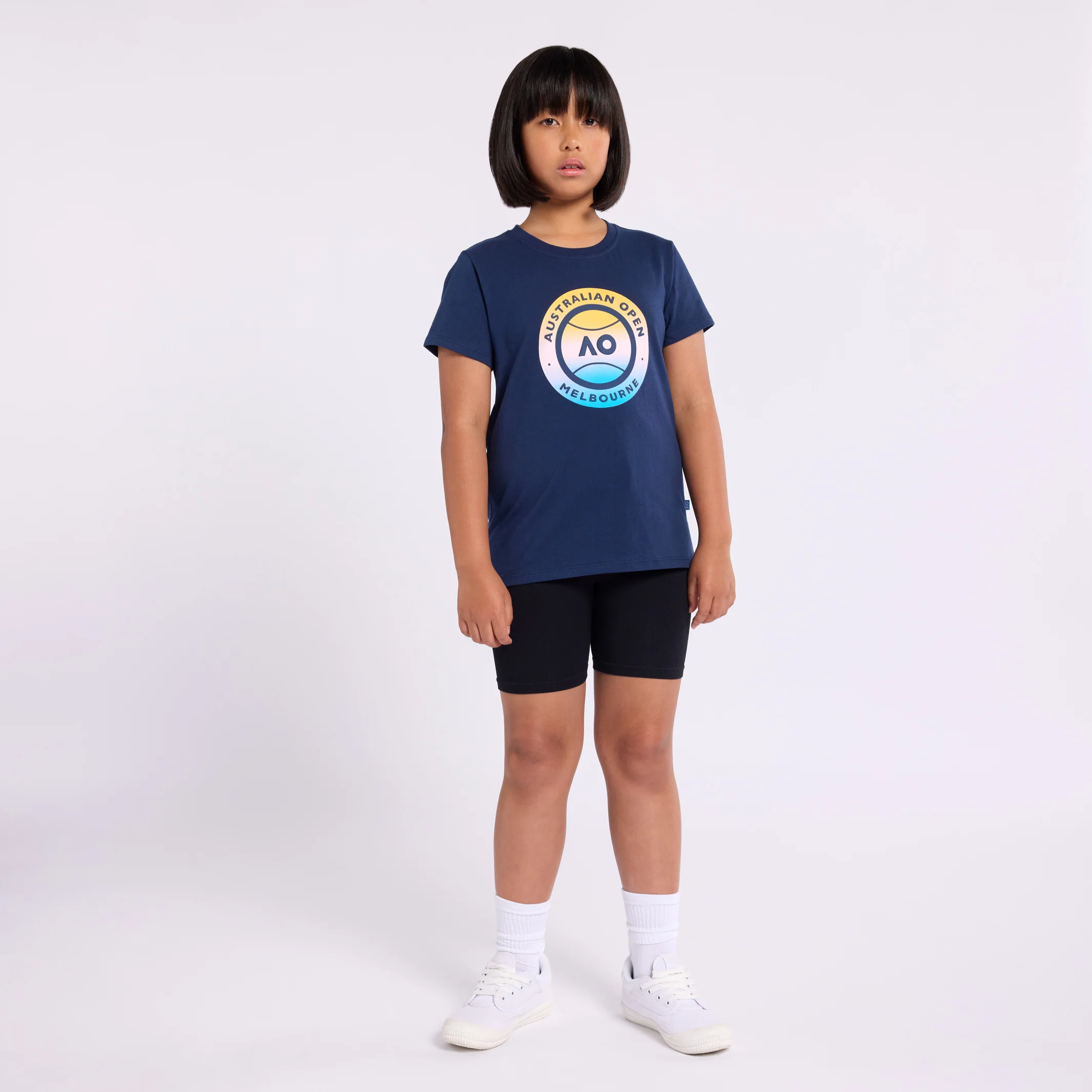 Girl's T-Shirt Round Logo - Image 4