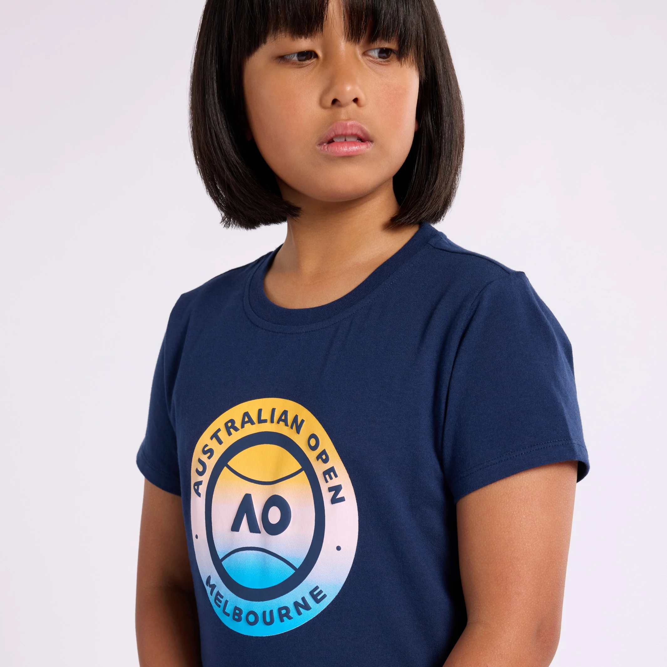 Girl's T-Shirt Round Logo - Image 6