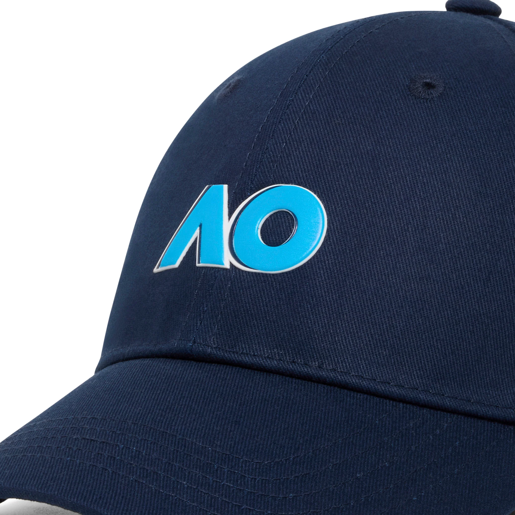 Kids Australian Open Logo Print Cap Navy - Image 3