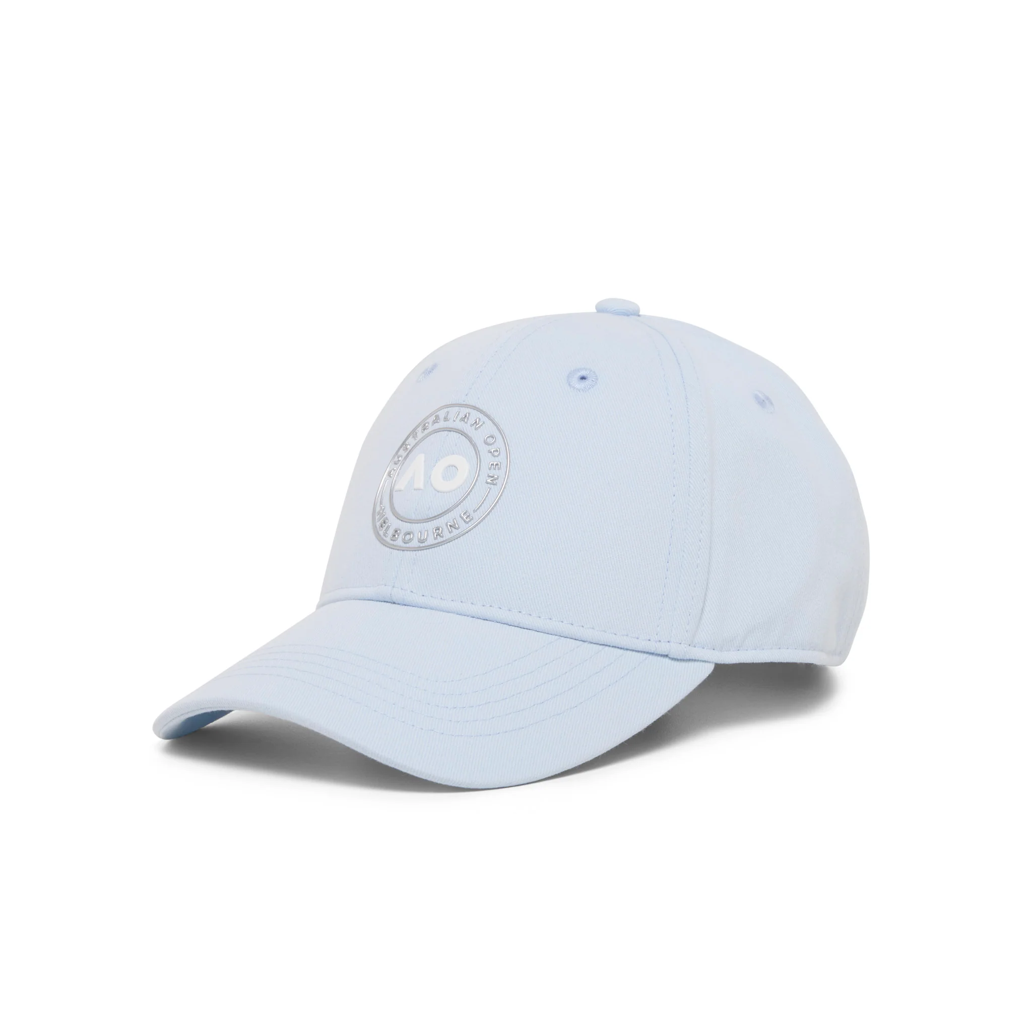 Kids Australian Open Round Logo Cap Light Blue