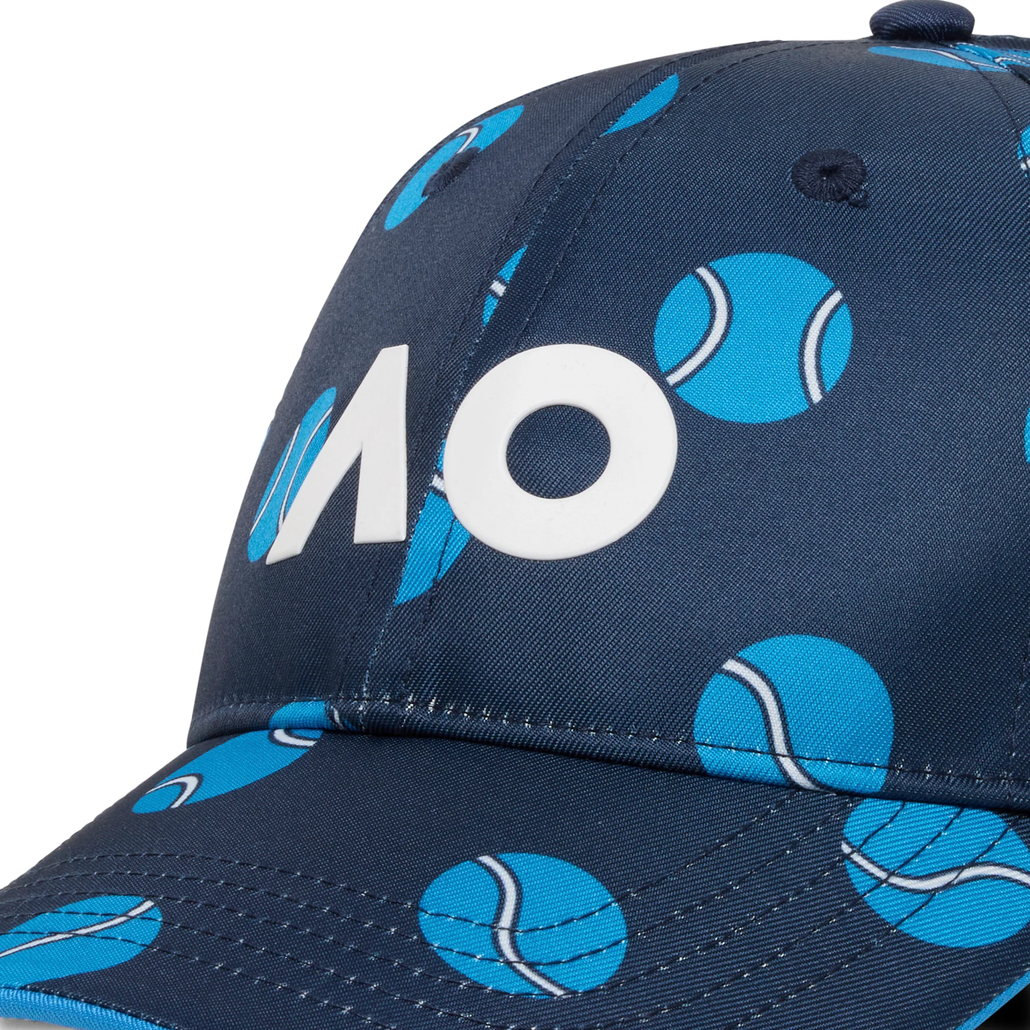 Kids Australian Open Tennis Ball Cap Navy - Image 3