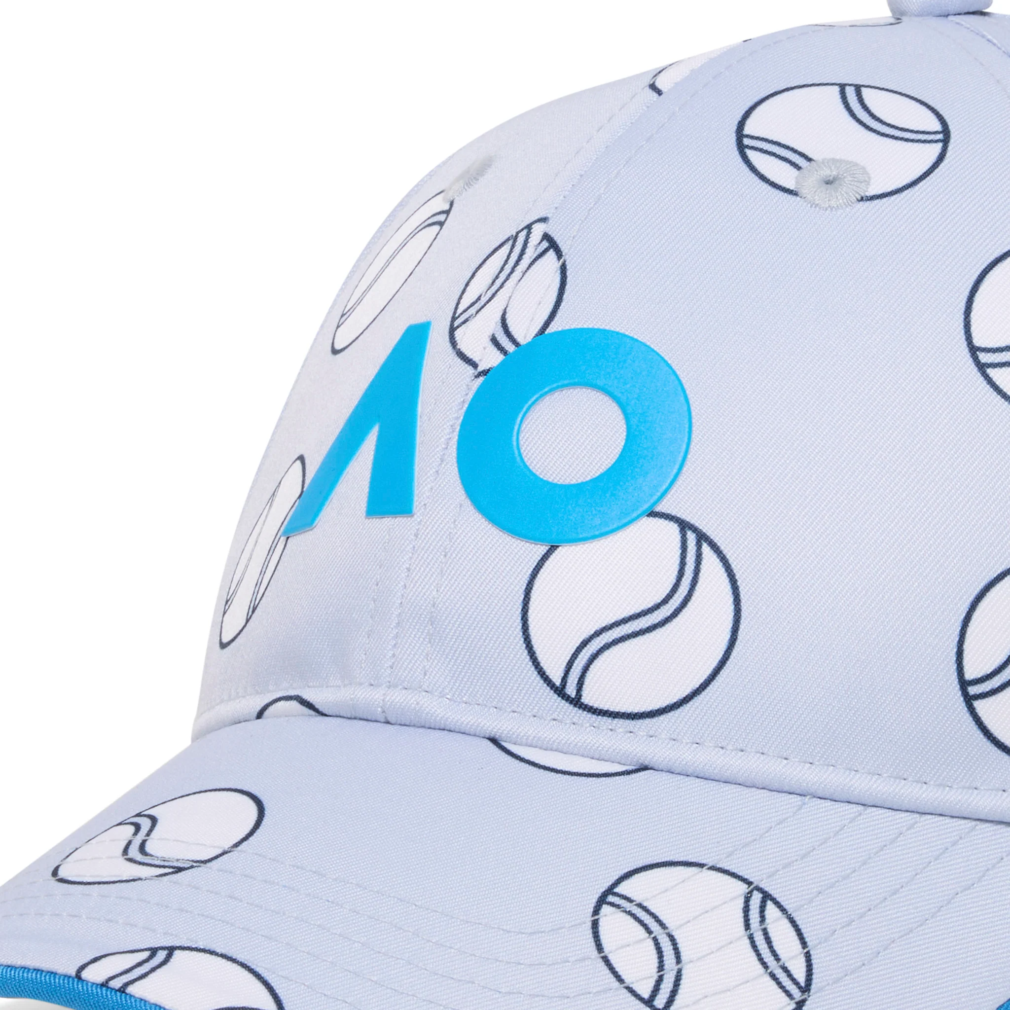 Kids Australian Open Tennis Ball Cap Light Blue - Image 3