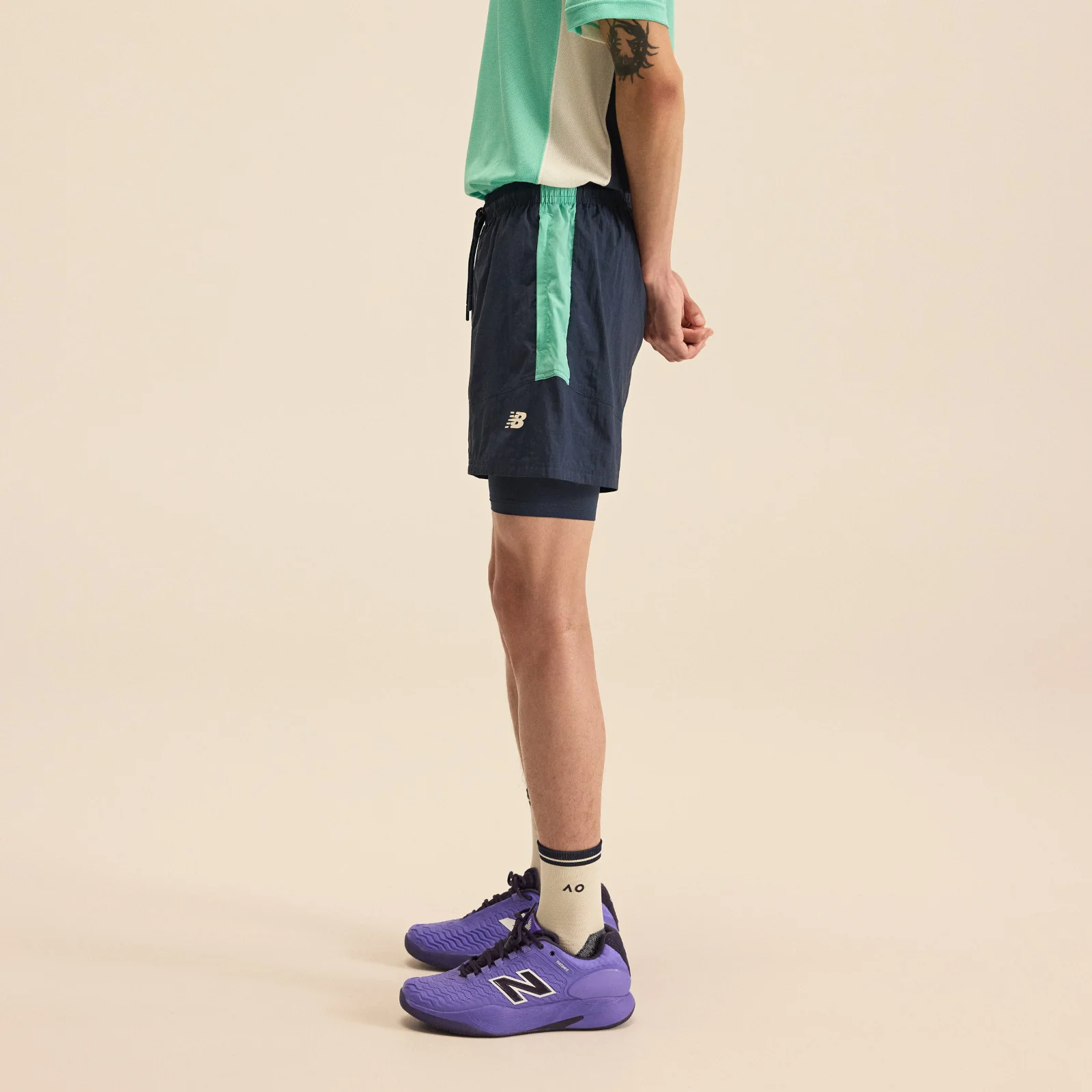 Men's Achieve Shorts Navy - Image 3