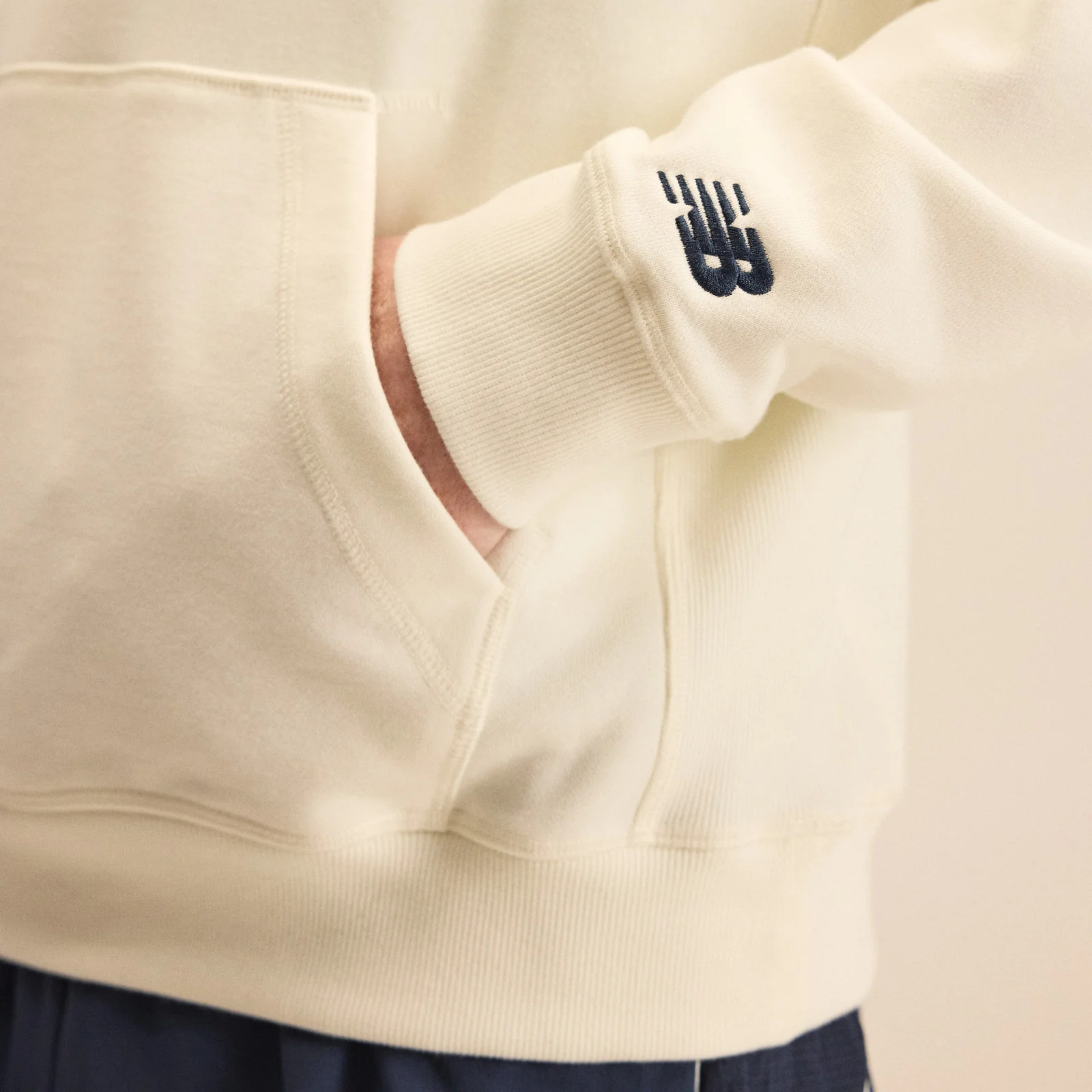 Men's Australian Open Logo Hoodie White - Image 7