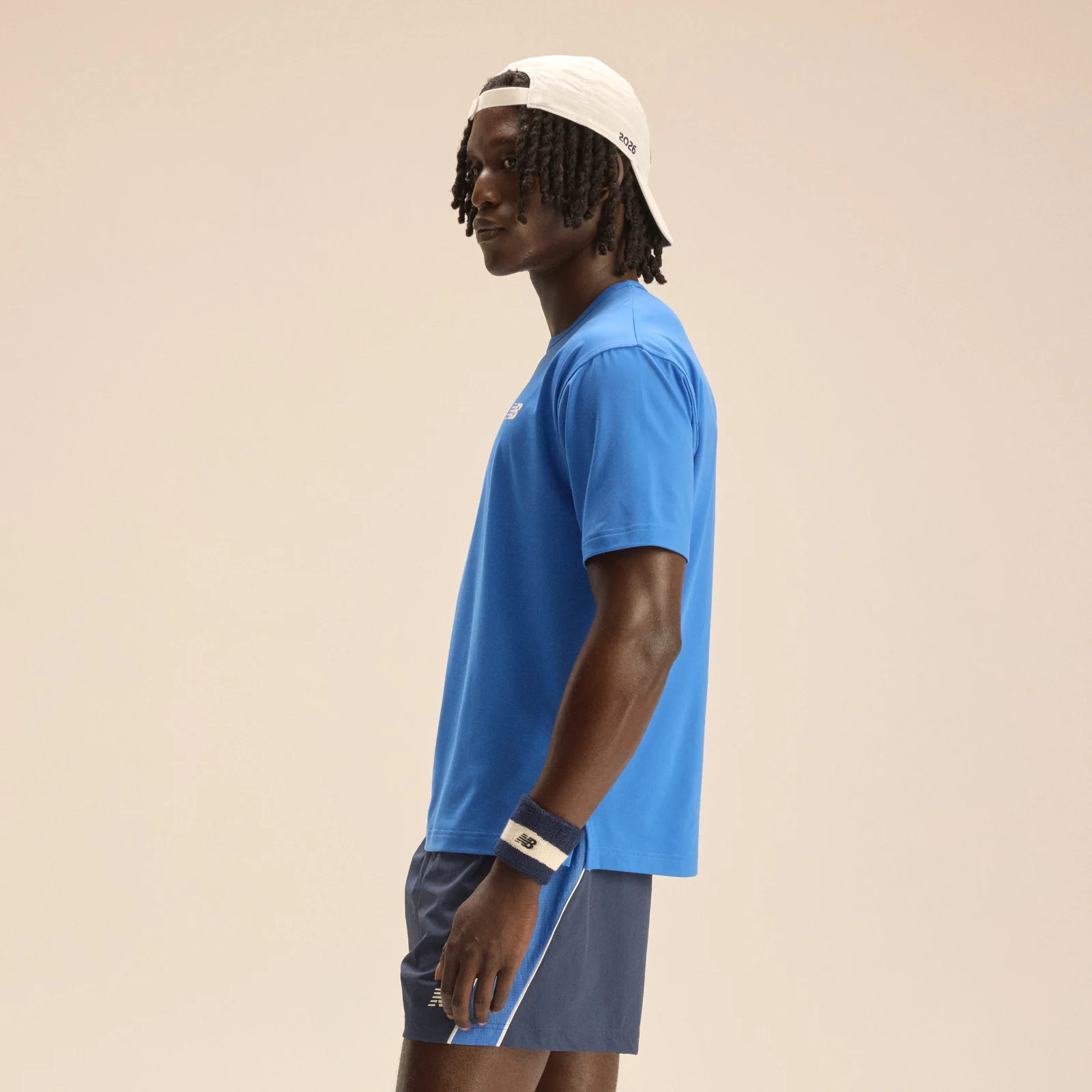 Men's Heathertech T-Shirt Blue - Image 3