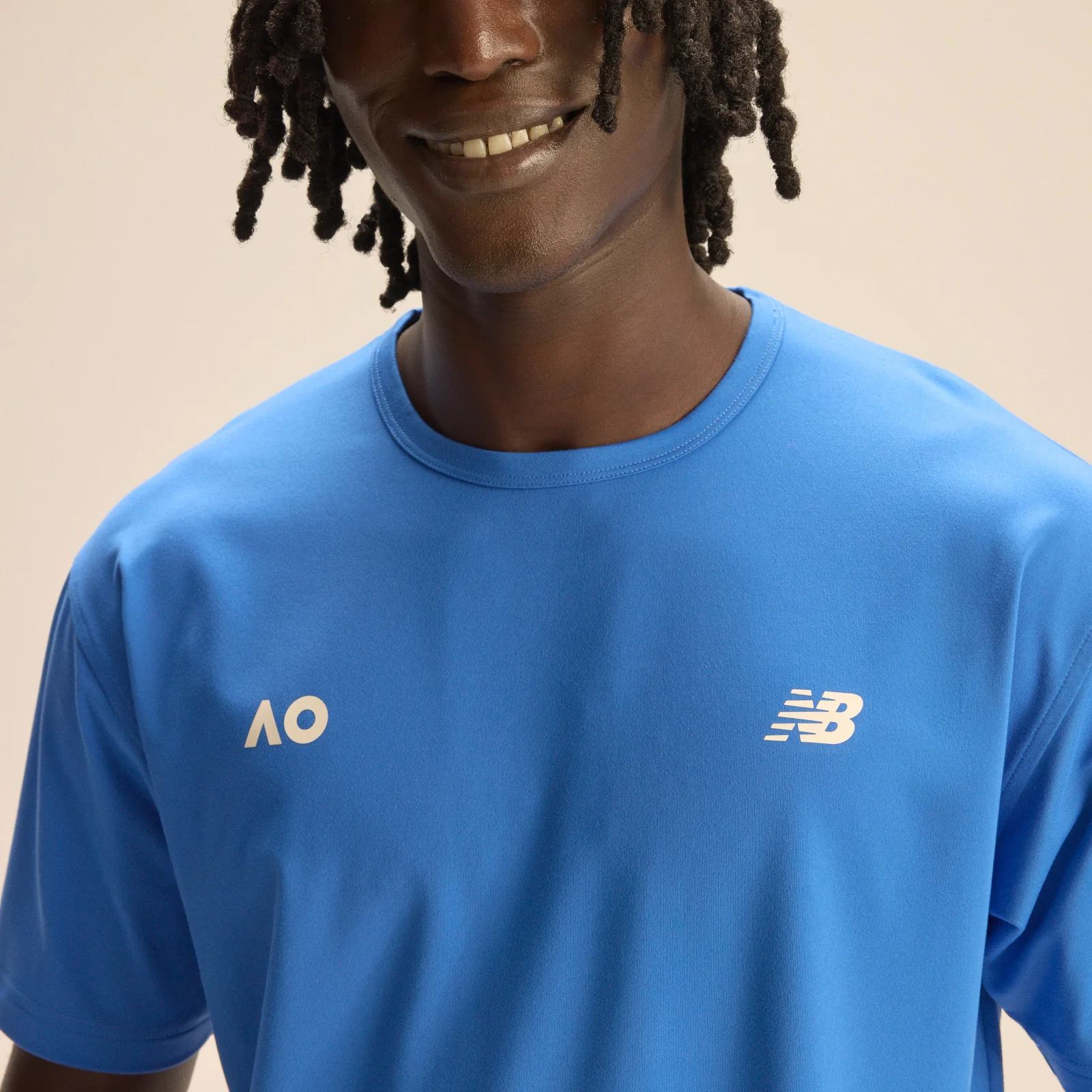 Men's Heathertech T-Shirt Blue - Image 6