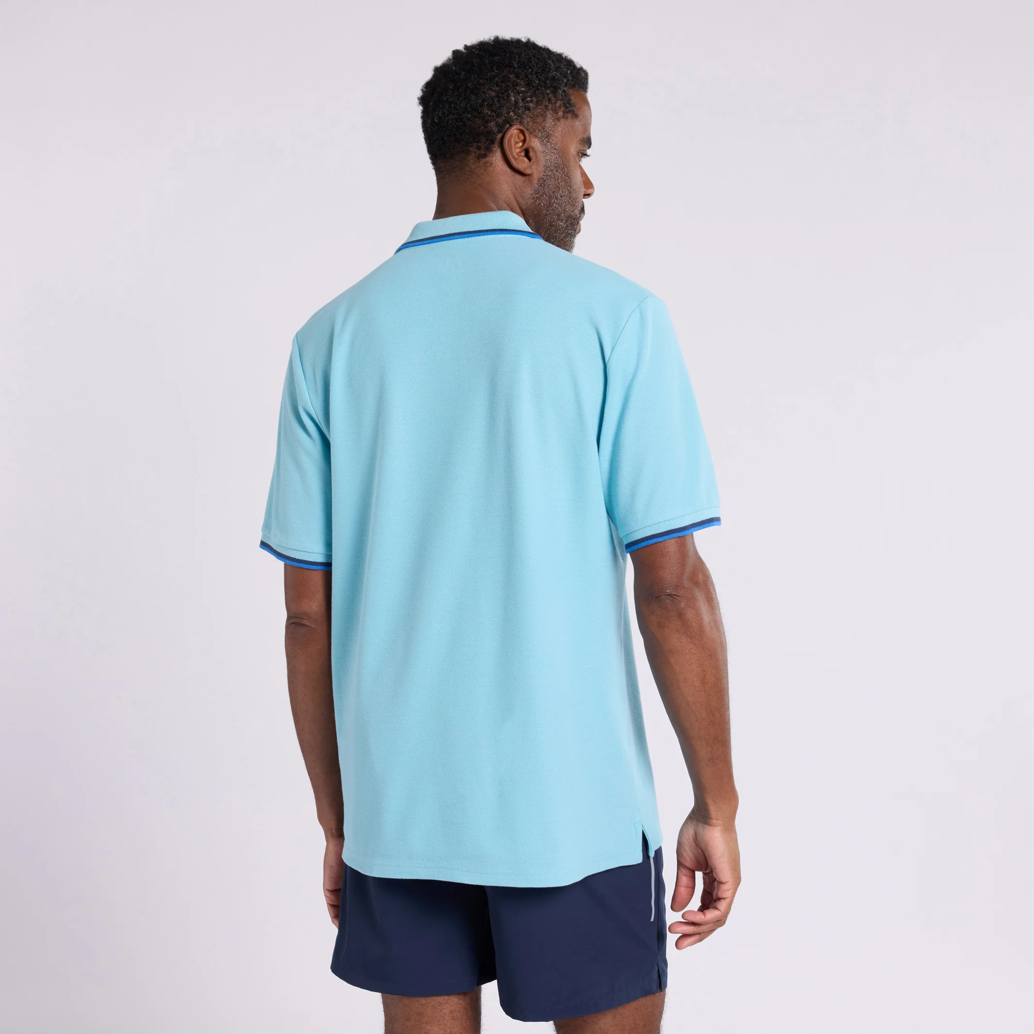 Men's Polo Half-Zip AO Logo - Image 4