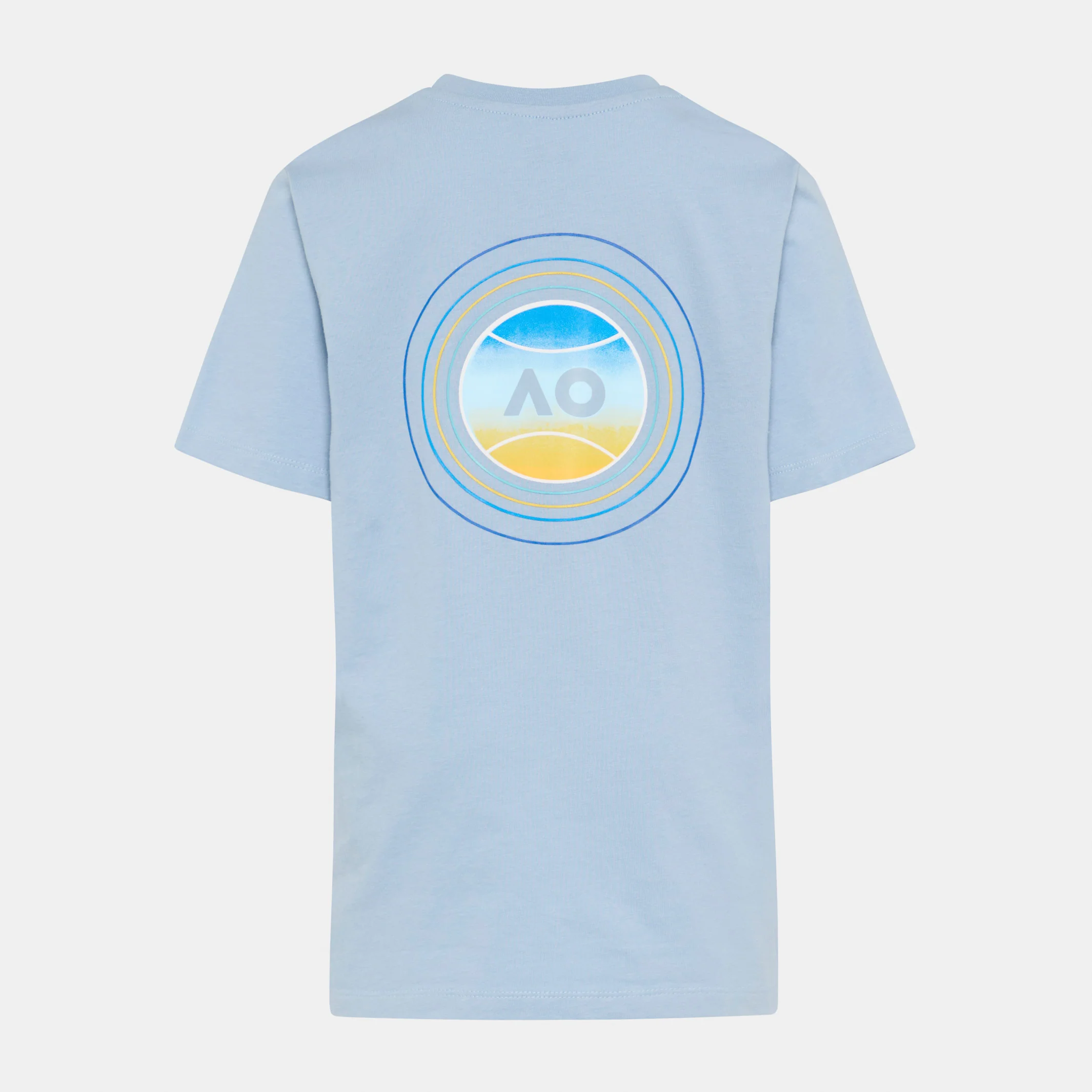 Men's T-Shirt Round Logo Backprint - Image 2