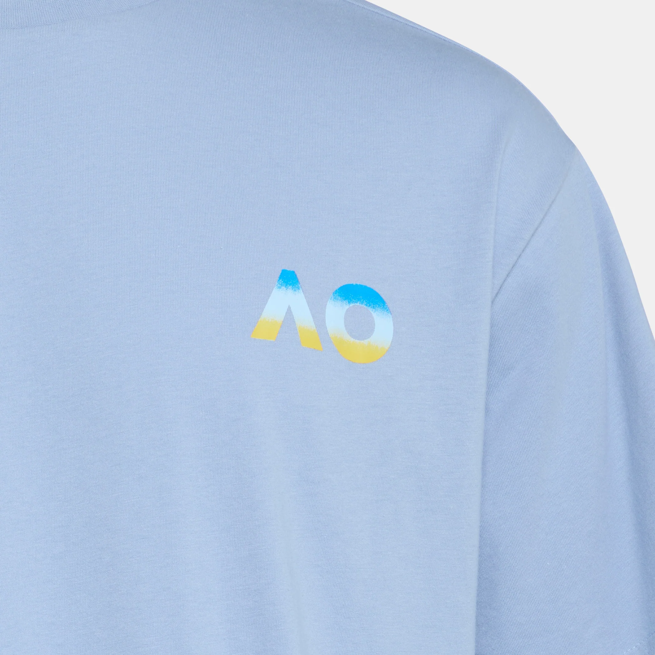 Men's T-Shirt Round Logo Backprint - Image 4