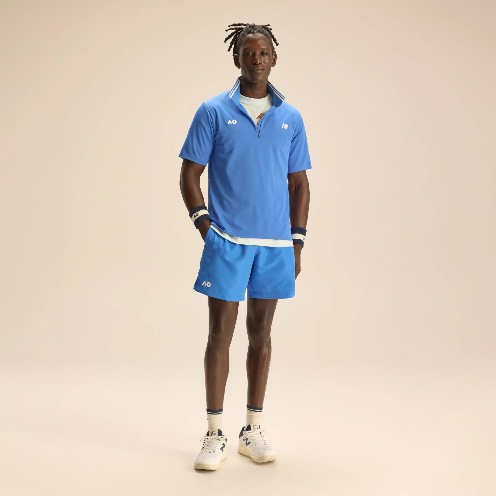 Men's Tournament Polo Blue - Image 5