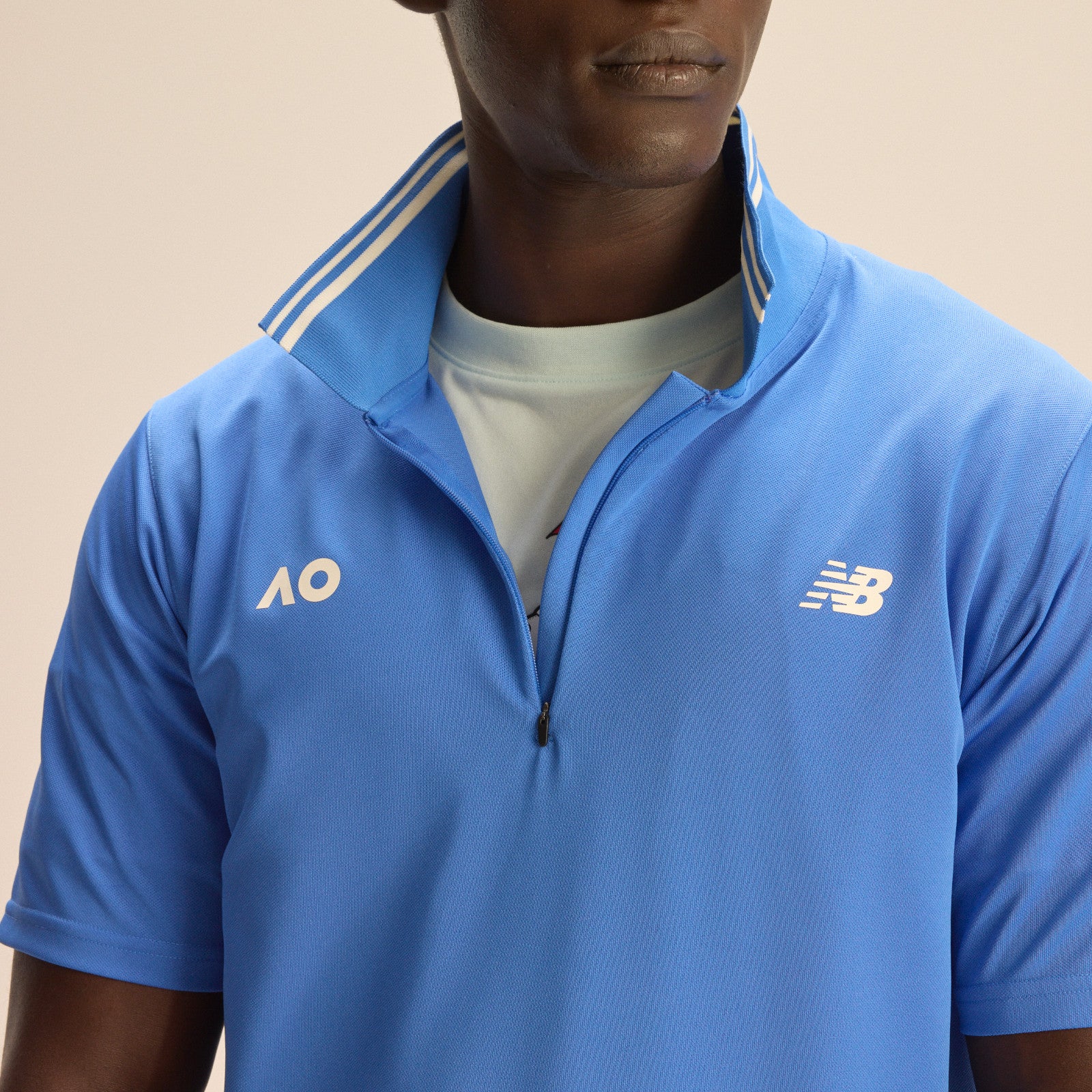 Men's Tournament Polo Blue - Image 6