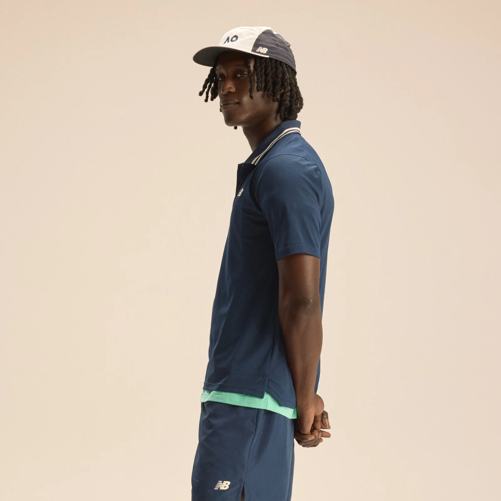 Men's Tournament Polo Navy - Image 3
