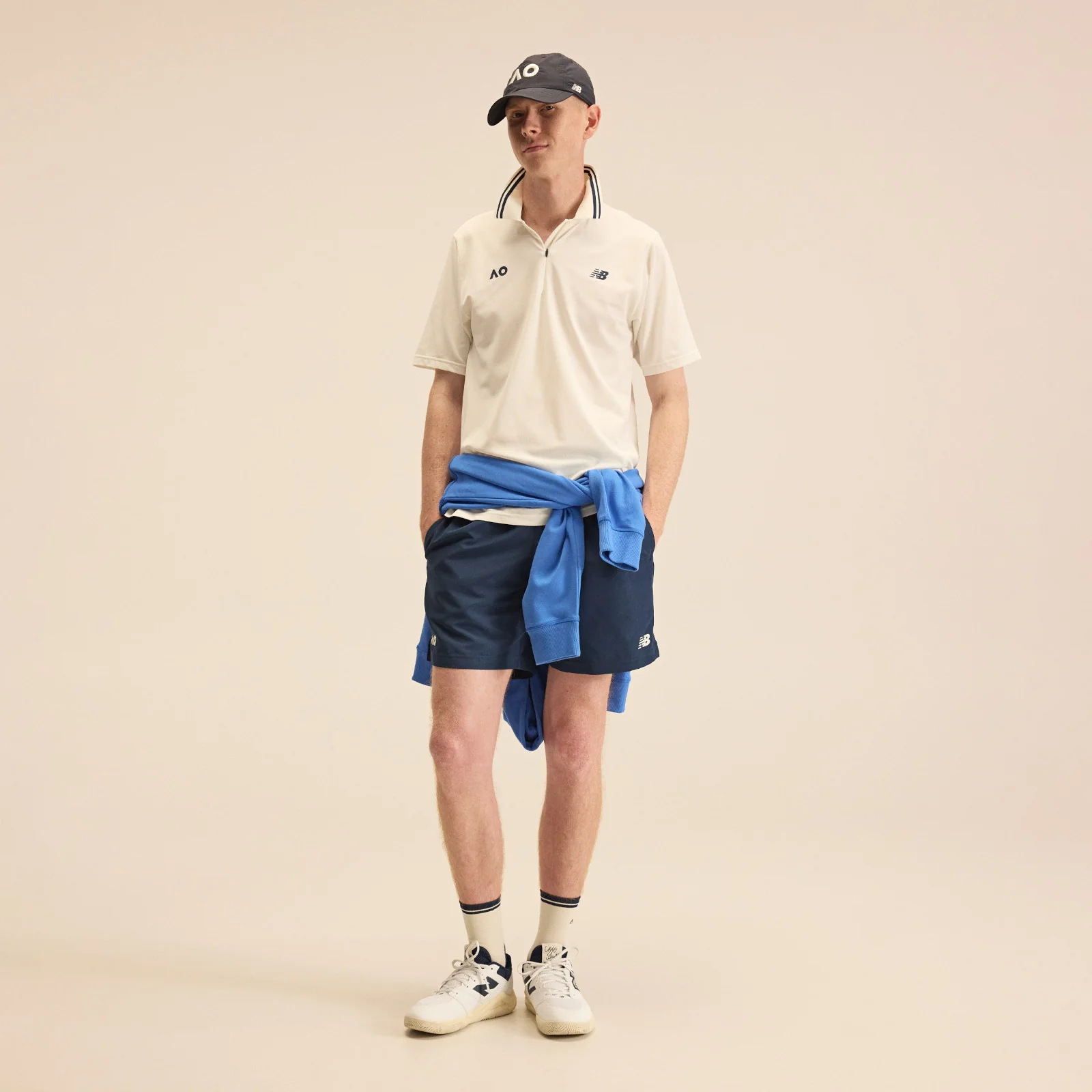 Men's Tournament Polo White - Image 5