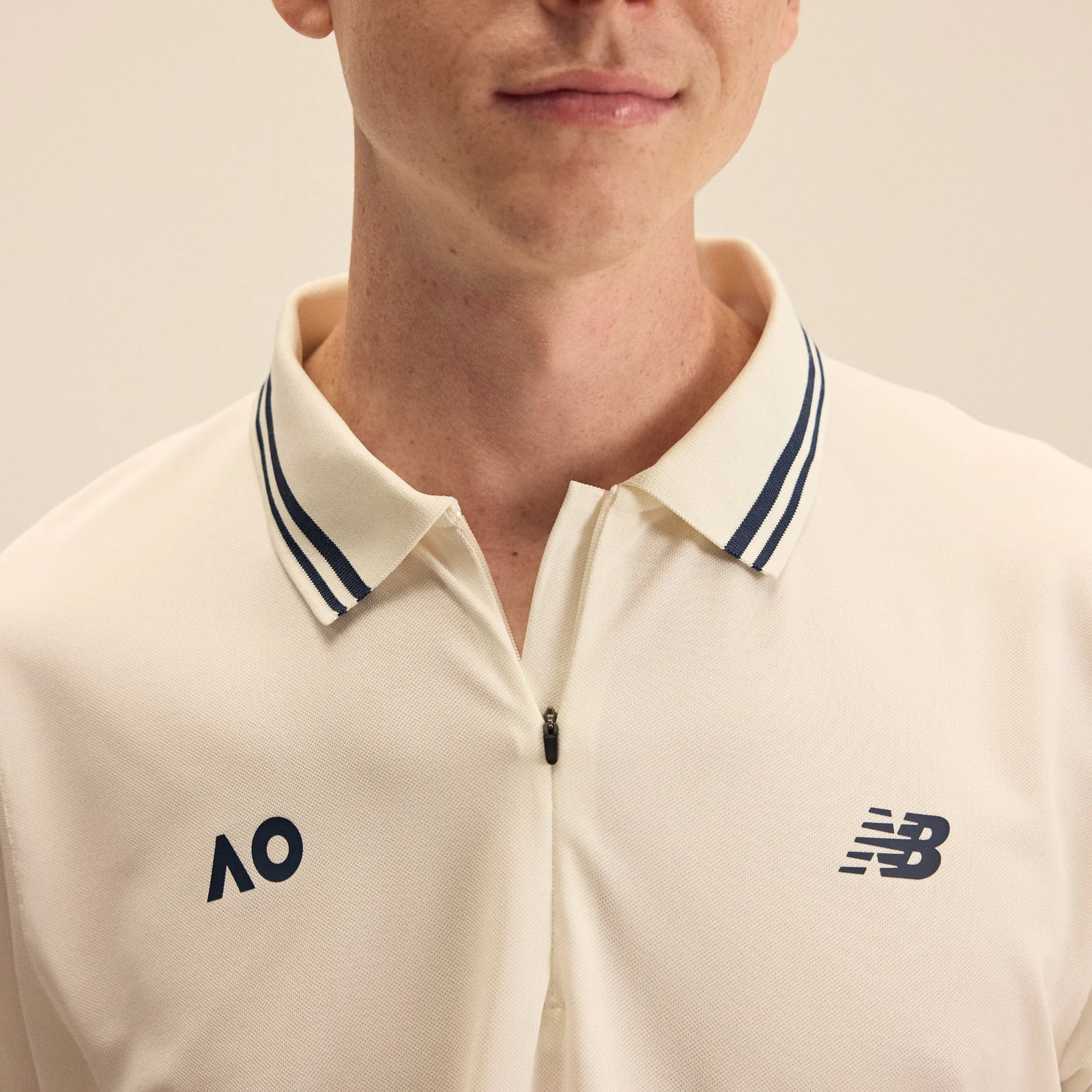 Men's Tournament Polo White - Image 6