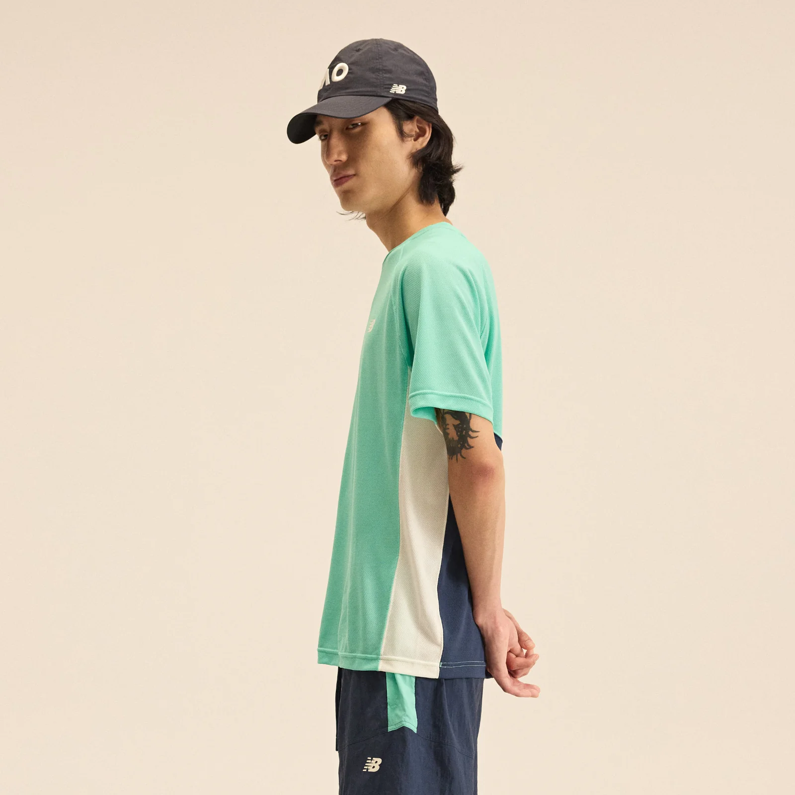 Men's Tournament T-Shirt Green - Image 3