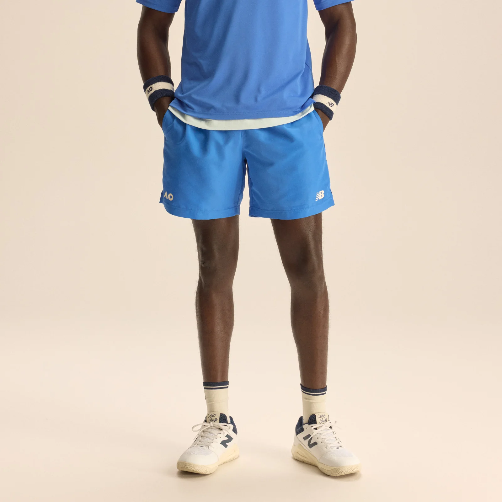 Men's Woven Short Blue