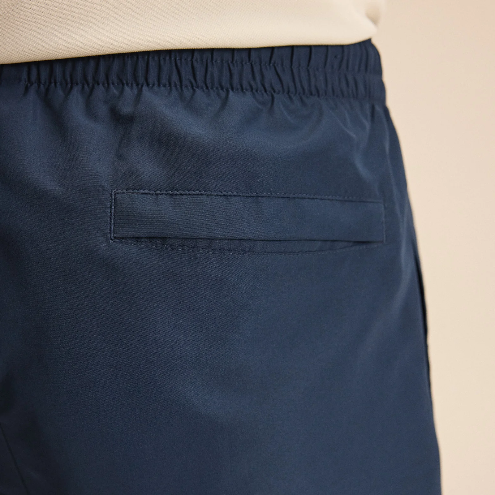 Men's Woven Short Navy - Image 6