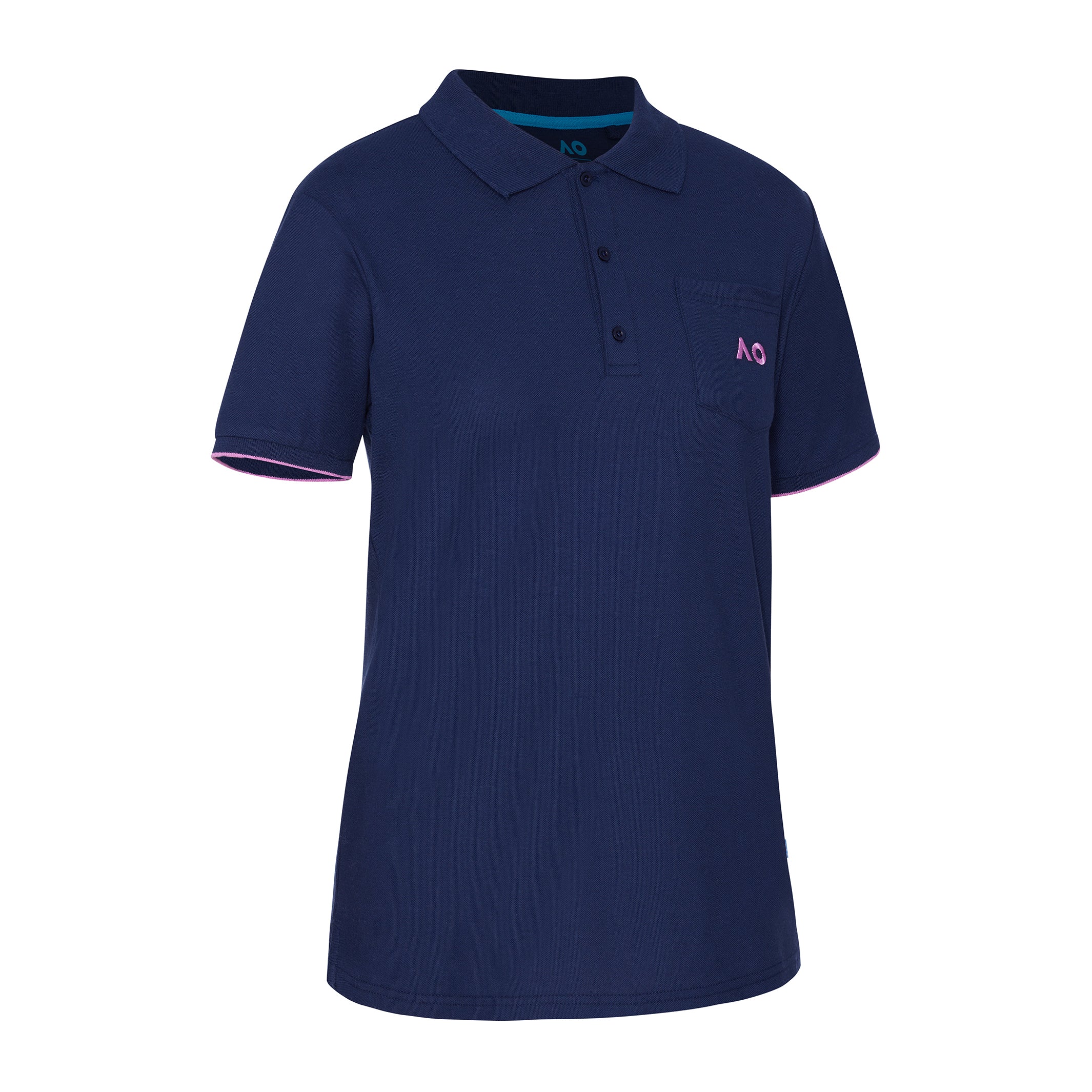 Women's Polo Pocket AO Logo - Image 3