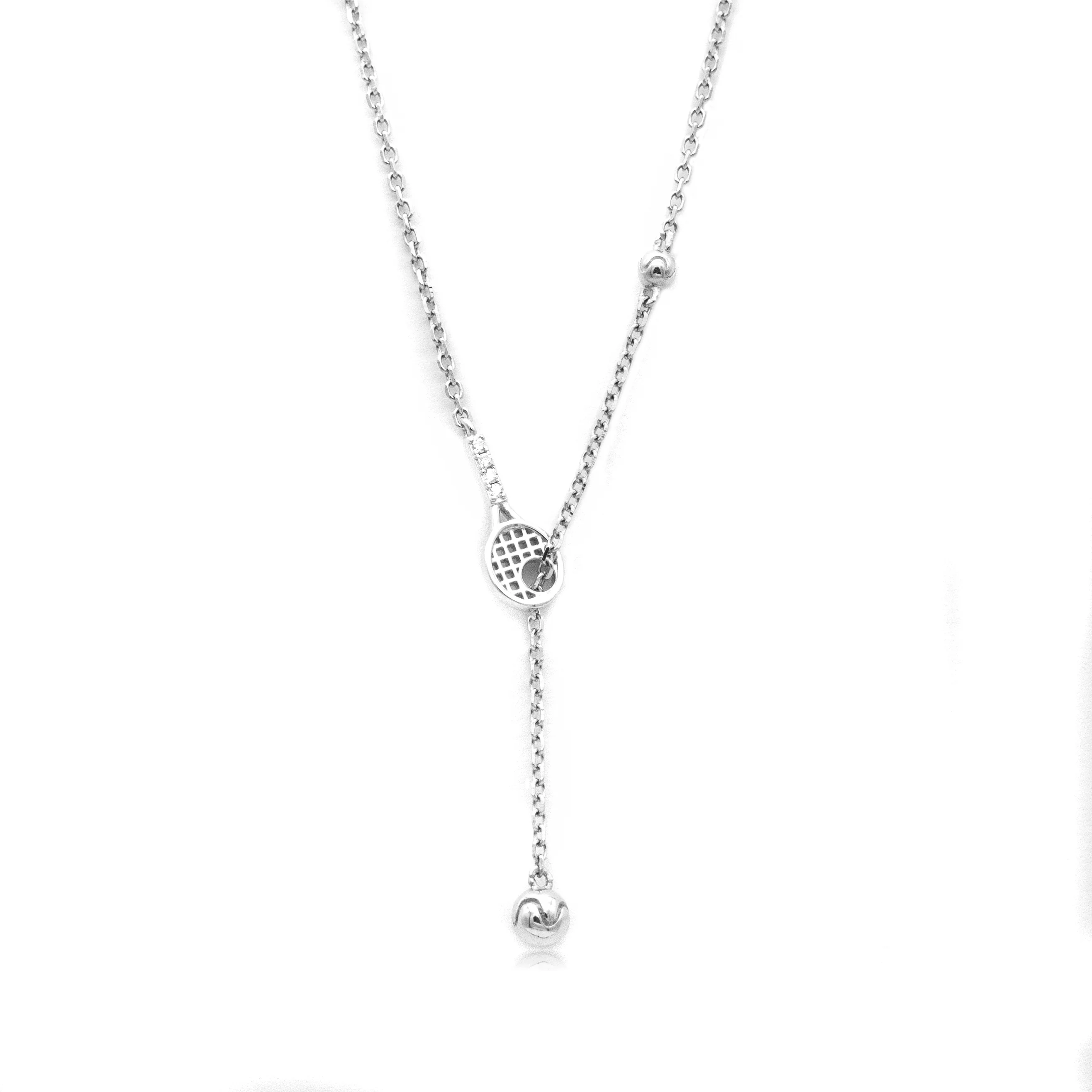Racquet & Ball Necklace - Image 2