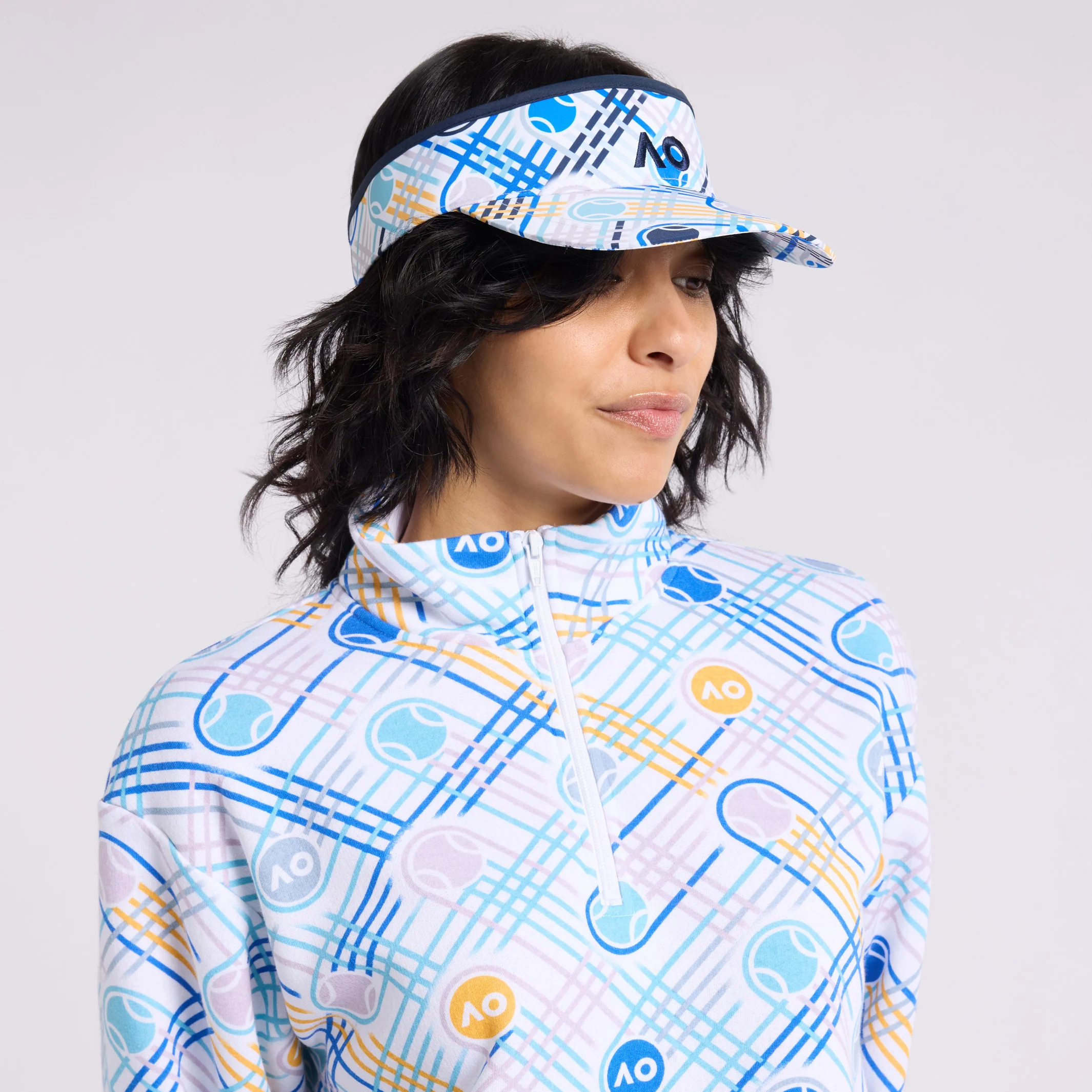 Visor Geometric Print - Image 4