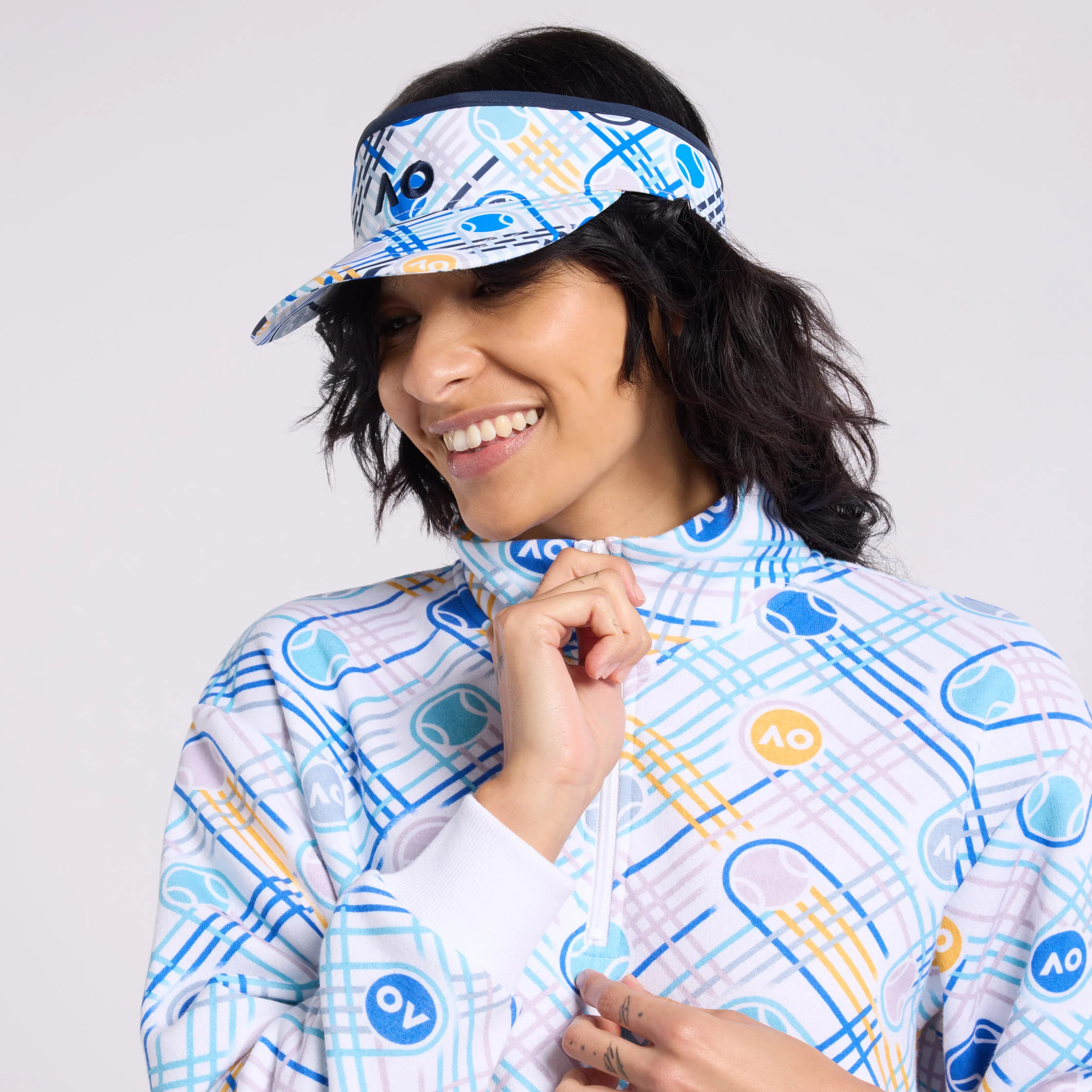 Visor Geometric Print - Image 5