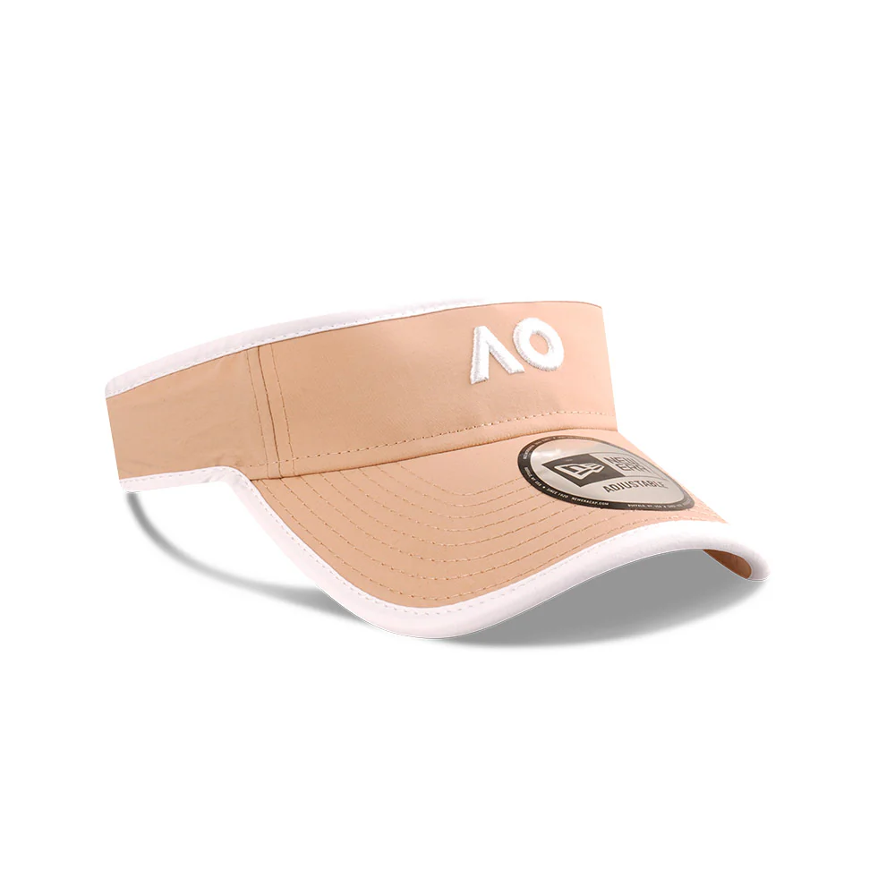 Australian Open Performance Visor Nylon Brown - Image 3