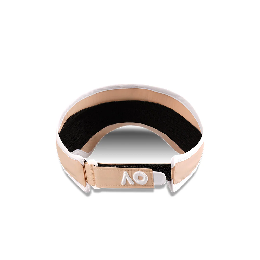 Australian Open Performance Visor Nylon Brown - Image 5