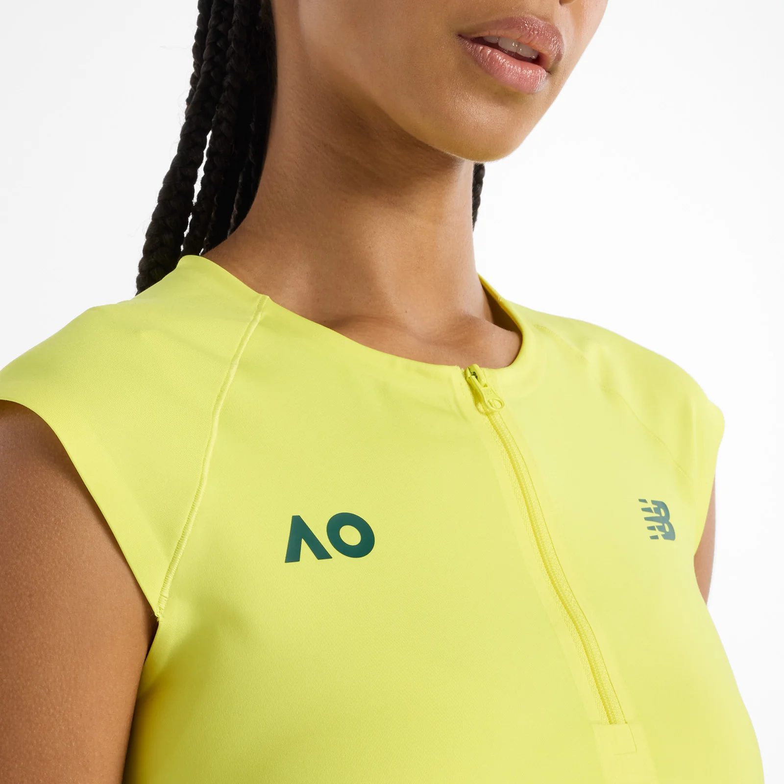 Women's Capped Sport Tank Yellow - Image 6