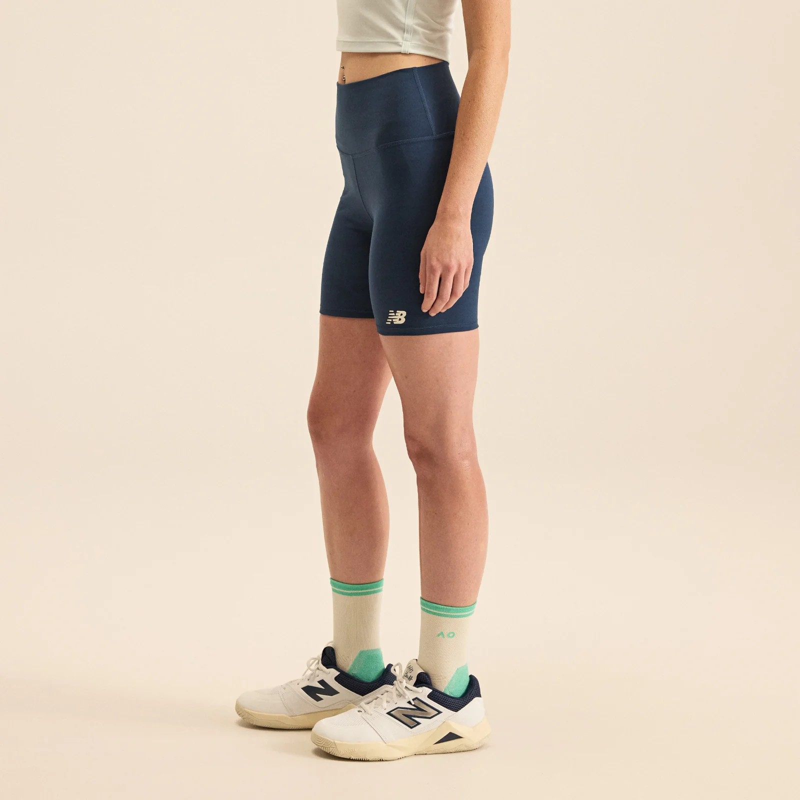 Women's Australian Open Rise Shorts Navy - Image 3