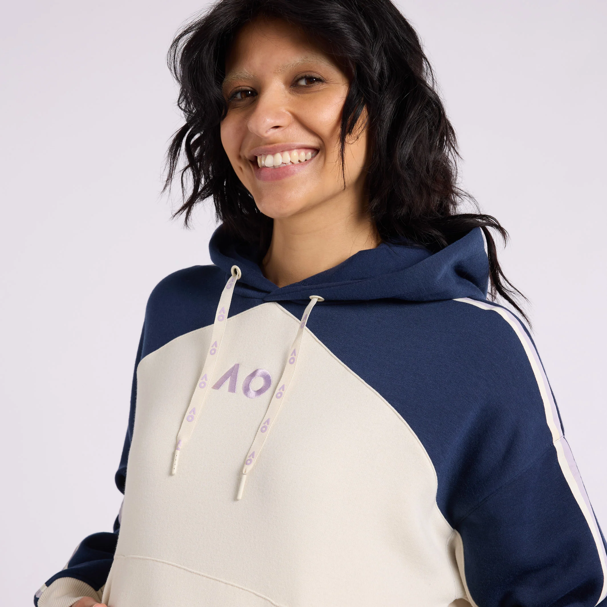 Women's Hoodie AO Colourblock - Image 5