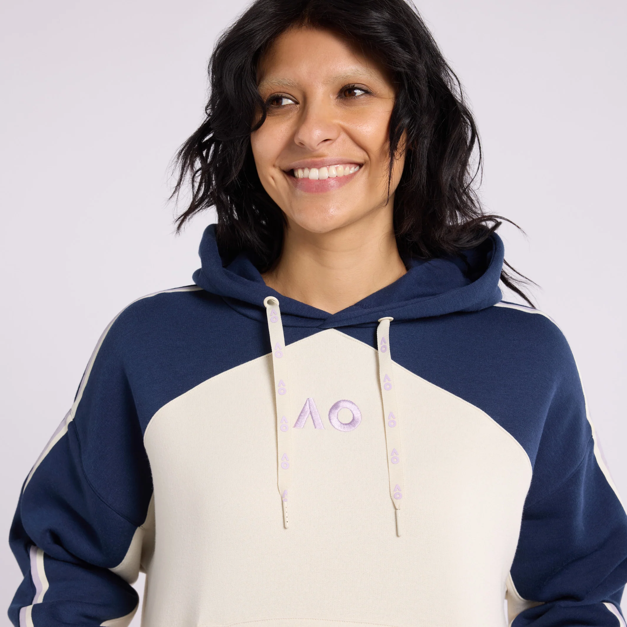 Women's Hoodie AO Colourblock - Image 6