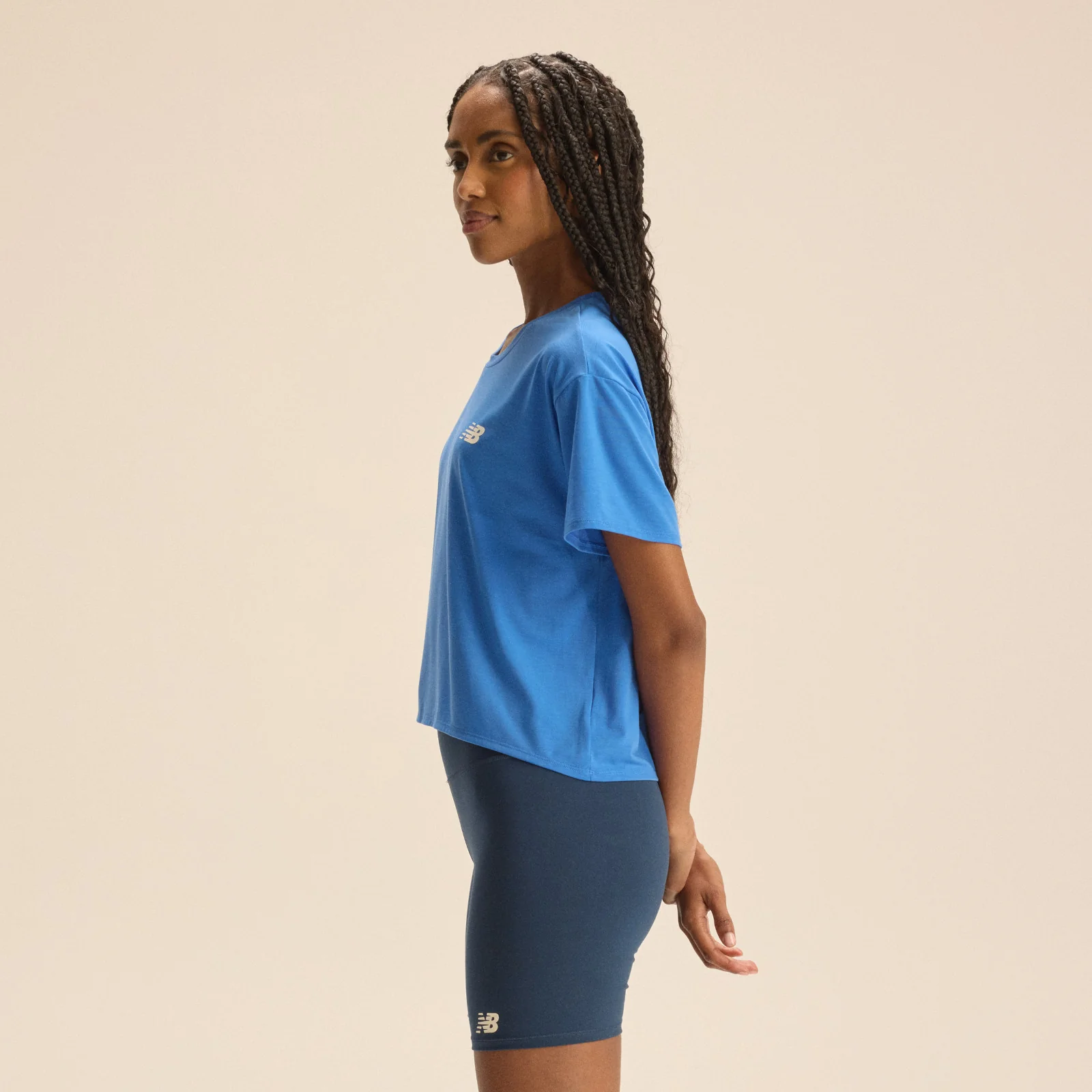 Women's Performance T-Shirt Blue - Image 3