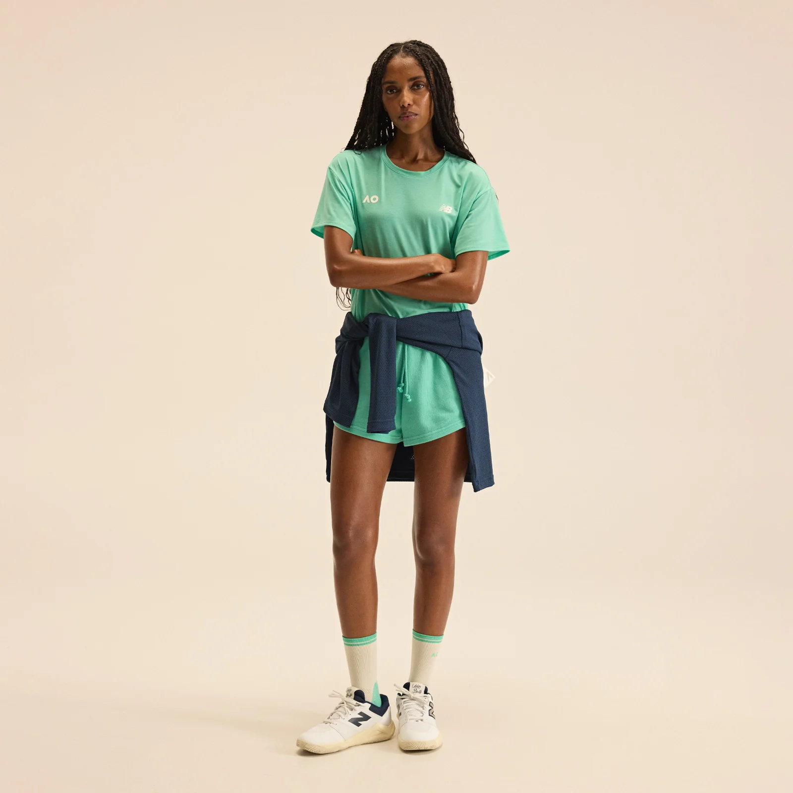 Womens's Performance T-Shirt Green - Image 5