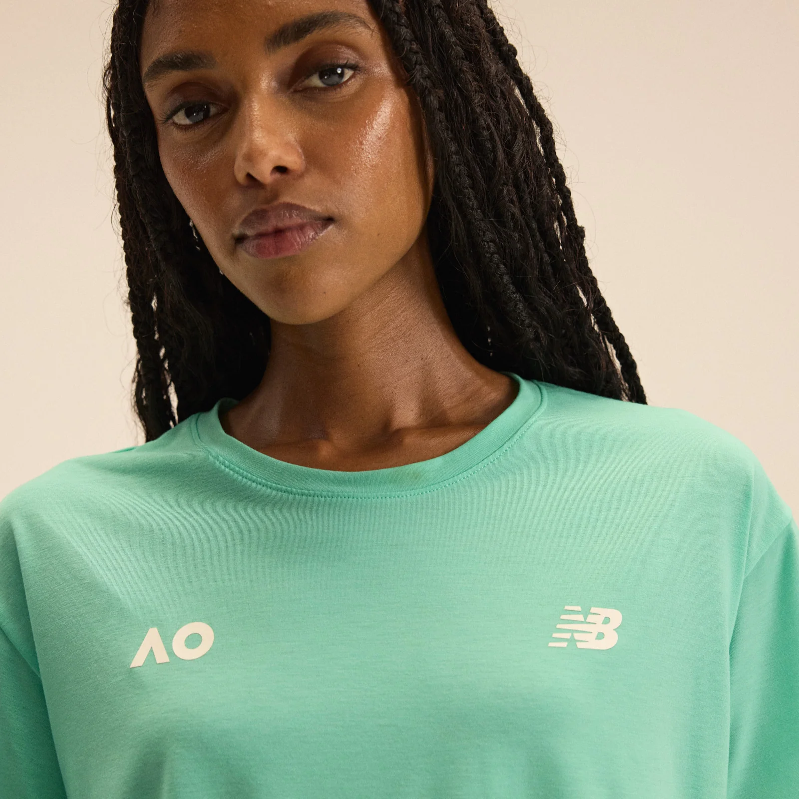 Womens's Performance T-Shirt Green - Image 6