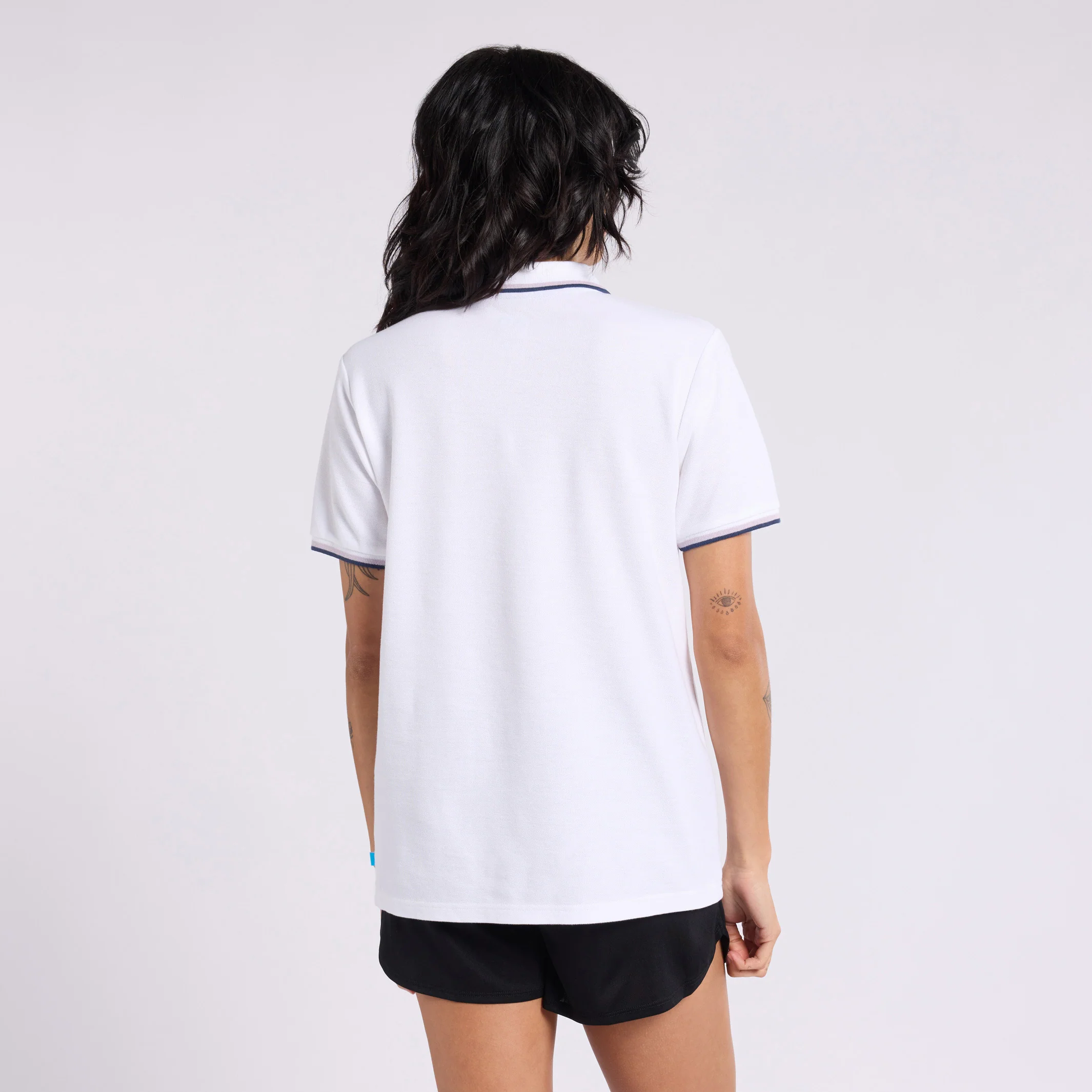 Women's Polo Half-Zip AO Logo - Image 4